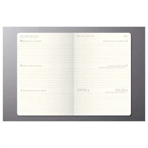 Sigel C2637 Wochenkalender Conceptum 2026 Softcover DIN A6 Dunkelgrau 1 St. Anzahl der Seiten: 176 Sigel C2637 Wochenkalender Conceptum 2026 Softcover DIN A6 Dunkelgrau 1 St. Anzahl der Seiten: 176