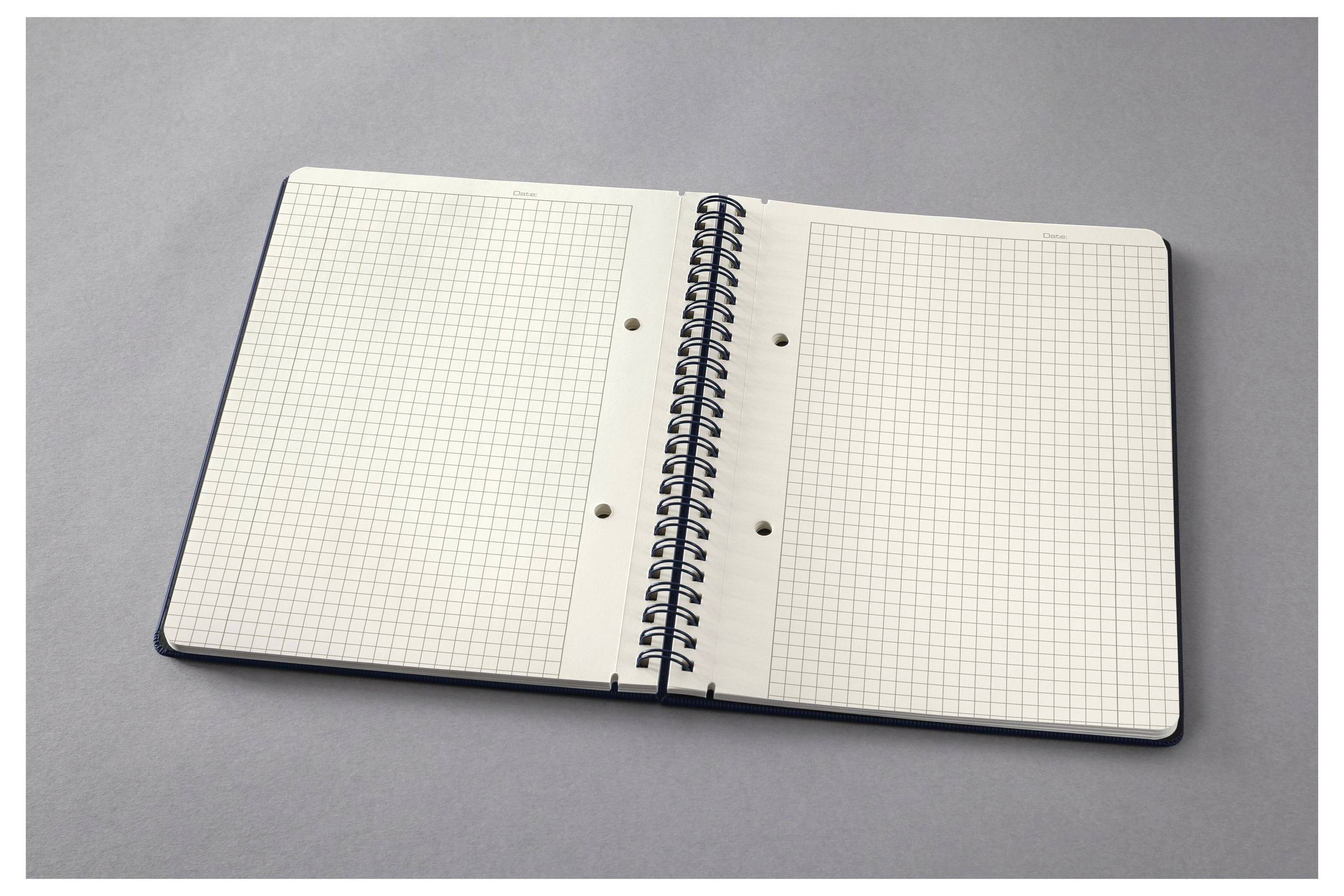 Sigel Spiralblock Conceptum Hardcover CO826 Dunkelblau DIN A5 kariert Anzahl der Blätter: 80