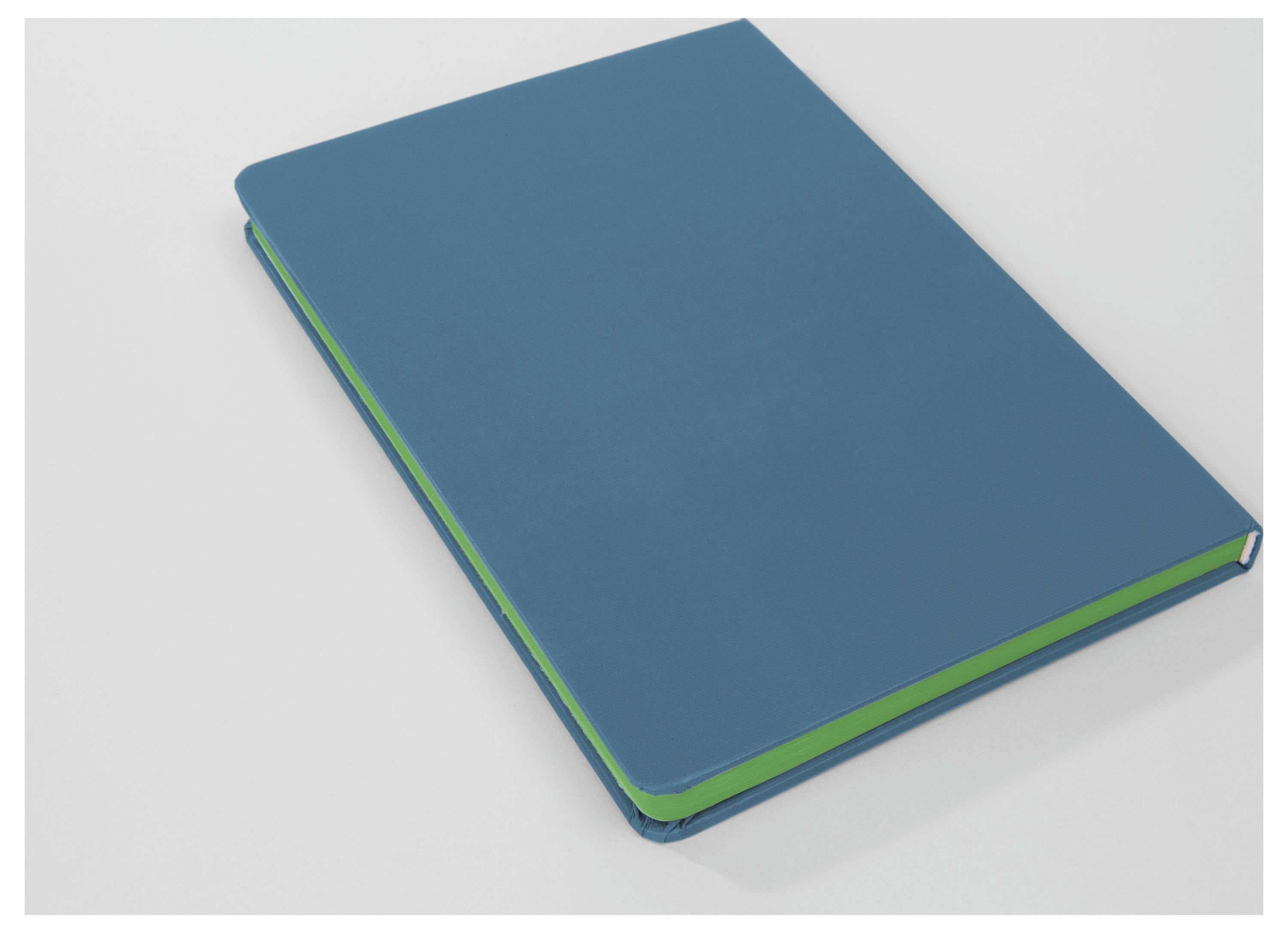 Sigel LS204 Notizbuch Linescape Hardcover DIN A5 kariert Mittelblau, Neongrün Anzahl der Blätter: 88