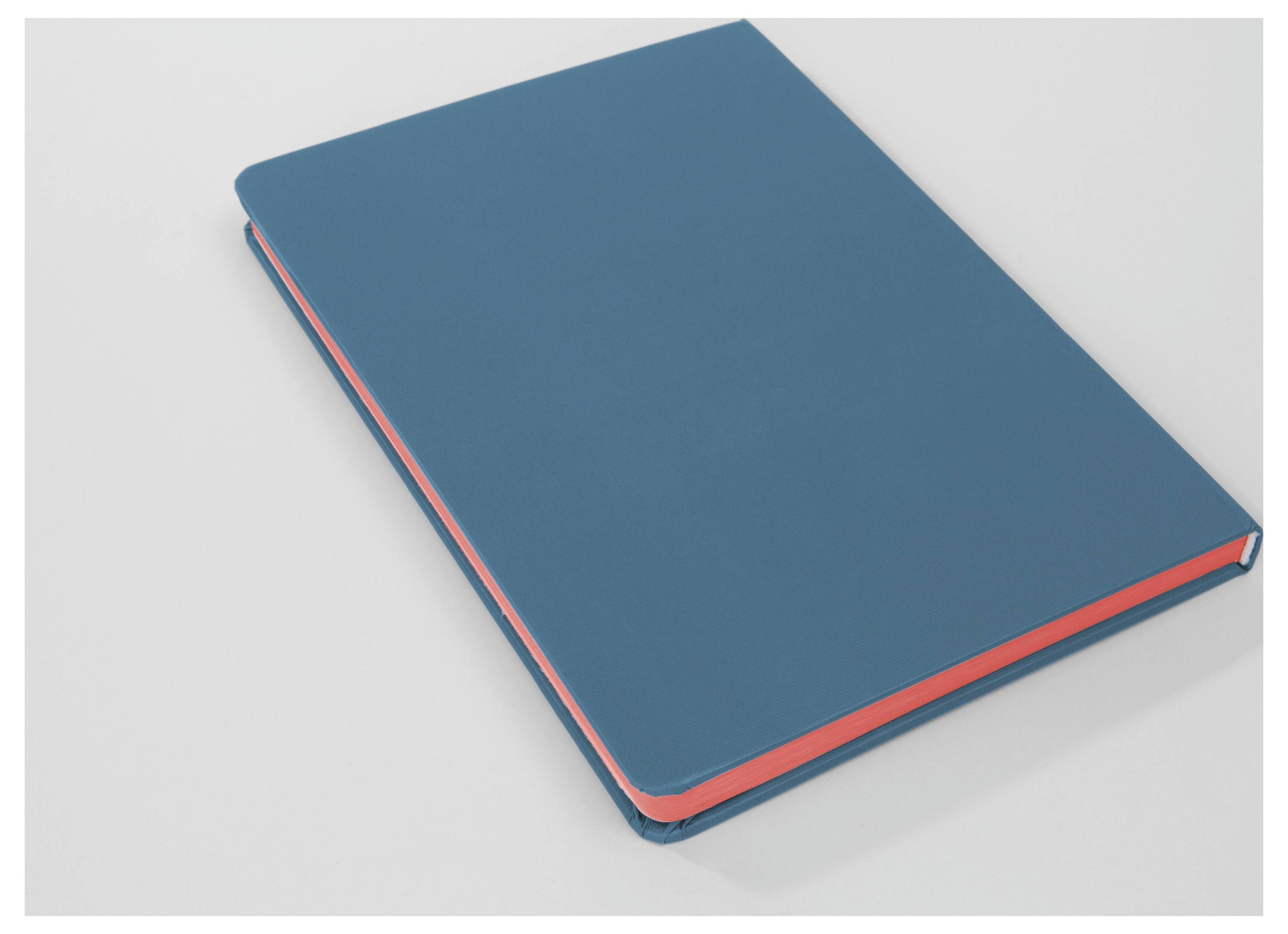 Sigel LS205 Notizbuch Linescape Hardcover DIN A5 liniert Mittelblau, Neonorange Anzahl der Blätter: 88