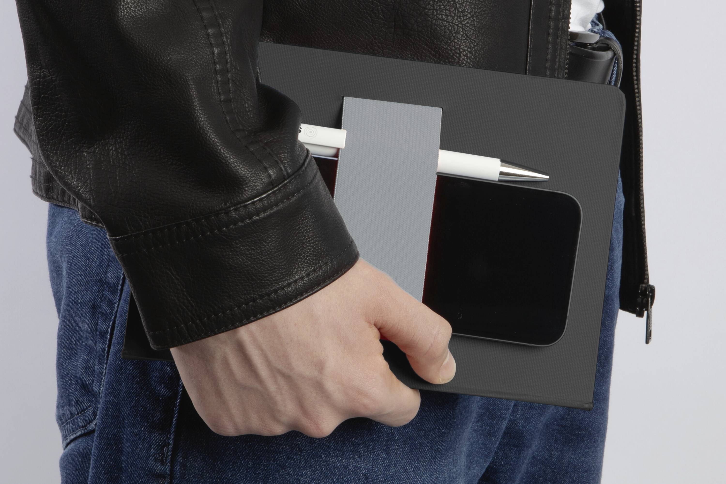 Sigel LS207 Notizbuch Linescape Hardcover DIN A5 liniert Dunkelgrau, Hellgrau Anzahl der Blätter: 88