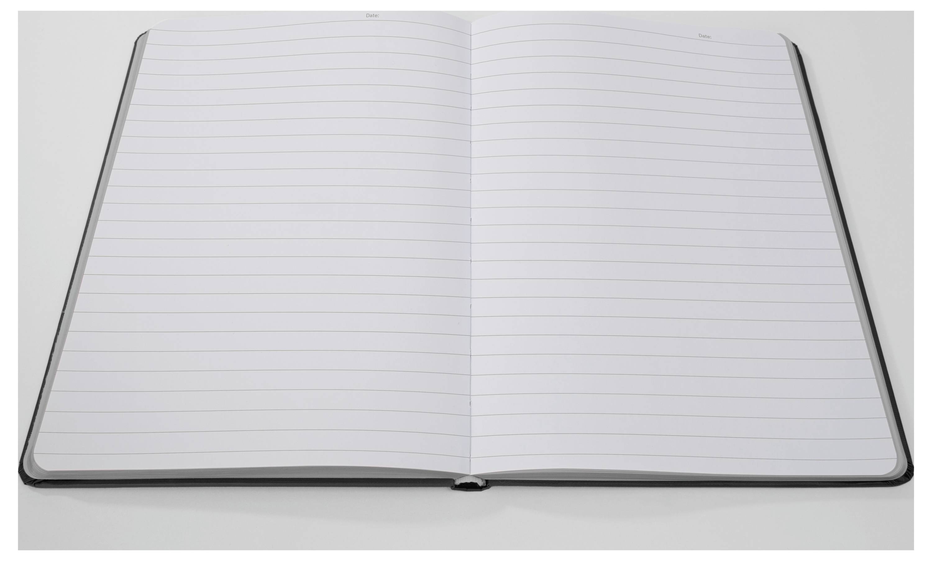 Sigel LS207 Notizbuch Linescape Hardcover DIN A5 liniert Dunkelgrau, Hellgrau Anzahl der Blätter: 88