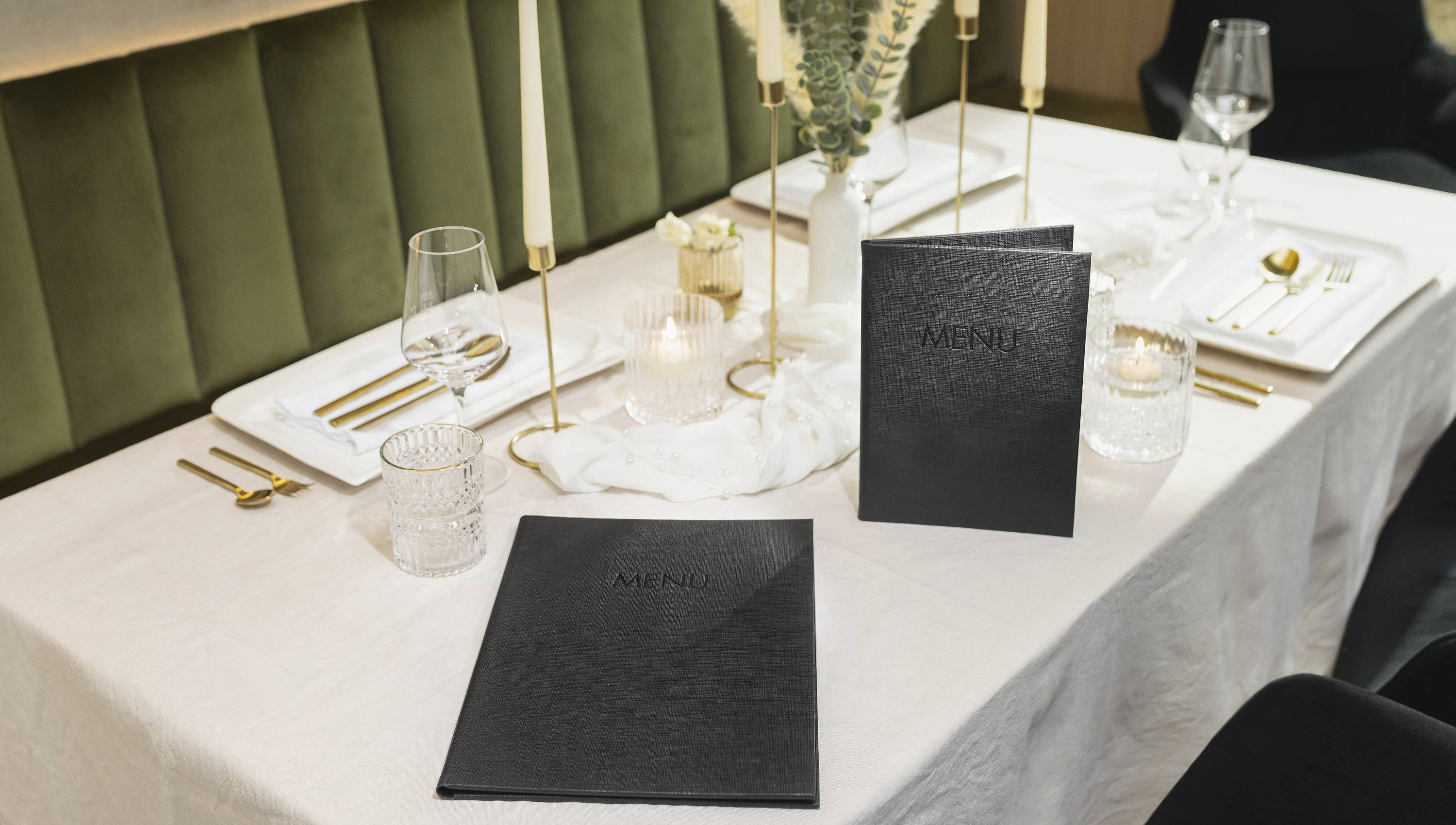 Sigel SM200 Speisekarten-Mappe DIN A4 10 St. inkl. Aufbewahrungsbox Schwarz