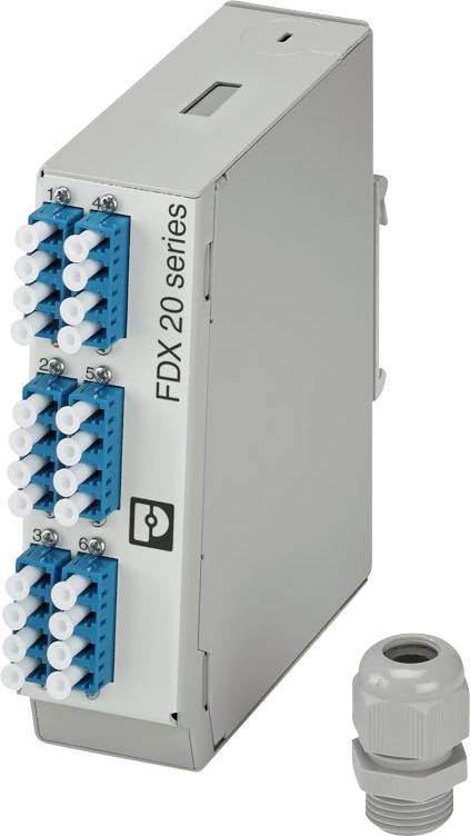 Phoenix Contact FOC-FDX20-PP-LCQ6-OSP-PT9 LWL-Spleißbox