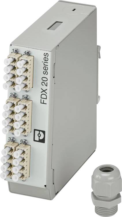 Phoenix Contact FOC-FDX20-PP-LCQ6-OM2-PT9 LWL-Spleißbox