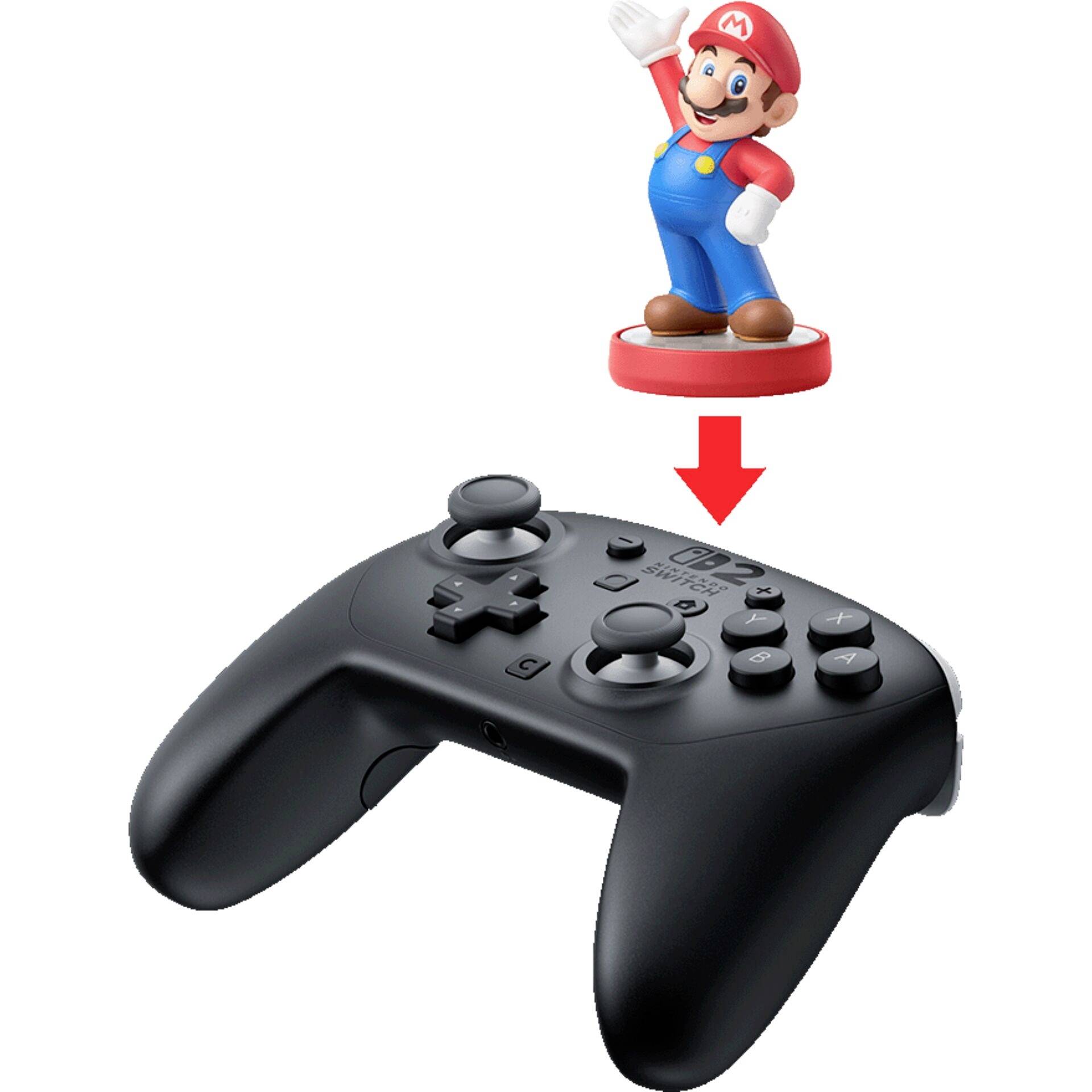 Nintendo Gamepad Nintendo Switch Schwarz