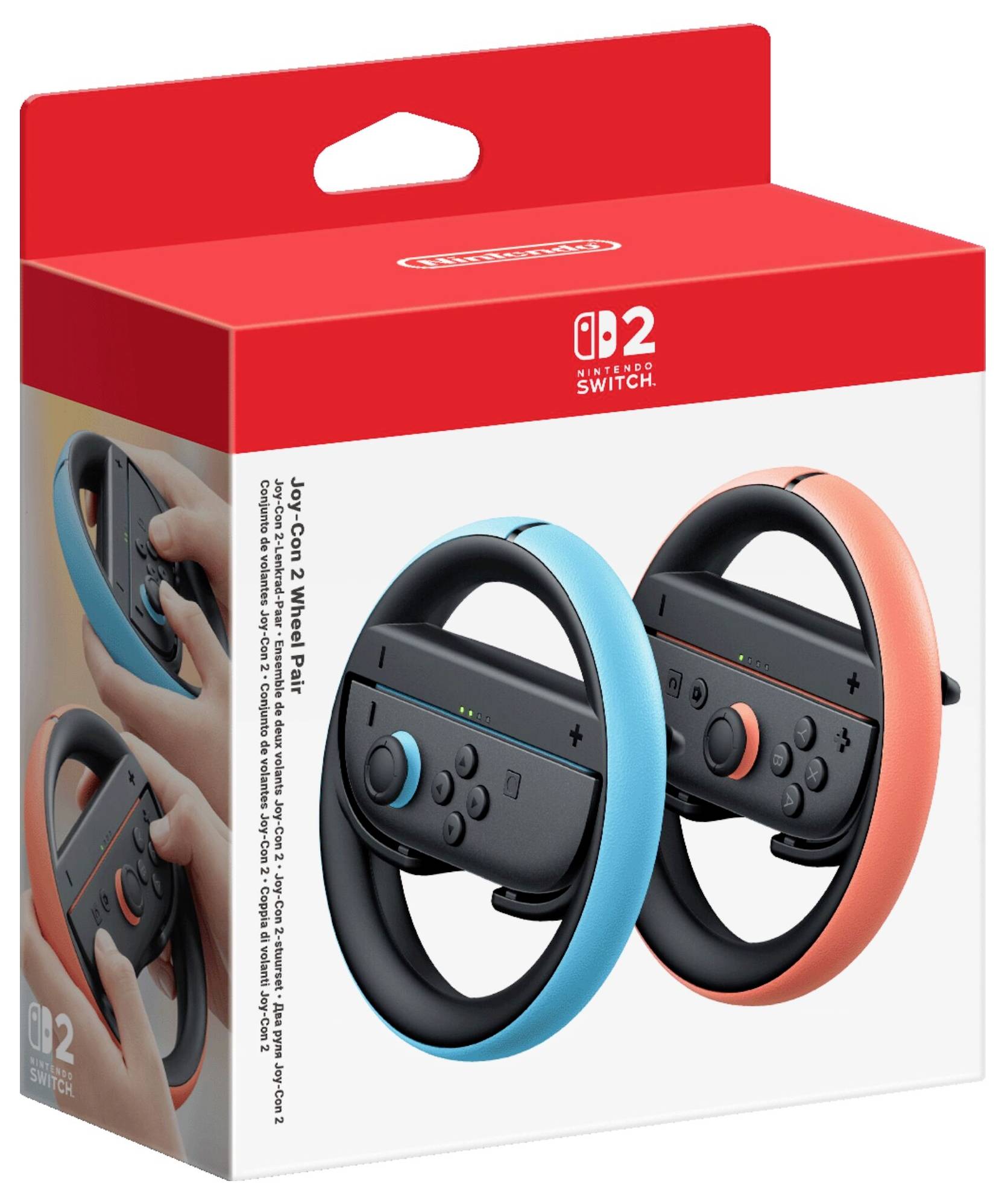 Nintendo Lenkrad Nintendo Switch Hell-Blau-Schwarz, Hell-Rot-Schwarz