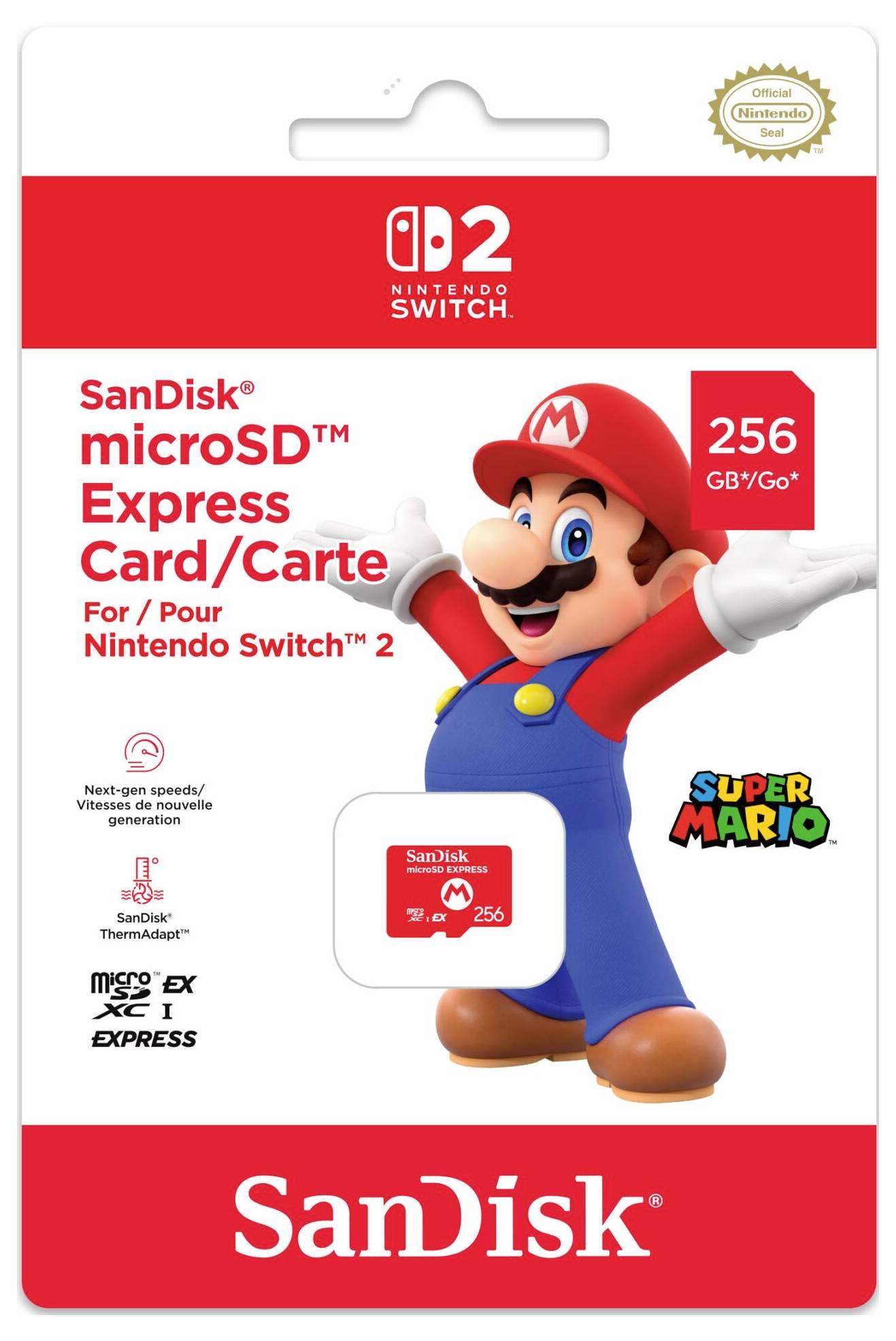 Nintendo Nintendo SanDisk microSD EXPRESS Card 25 miniSDXC-Karte 256 GB