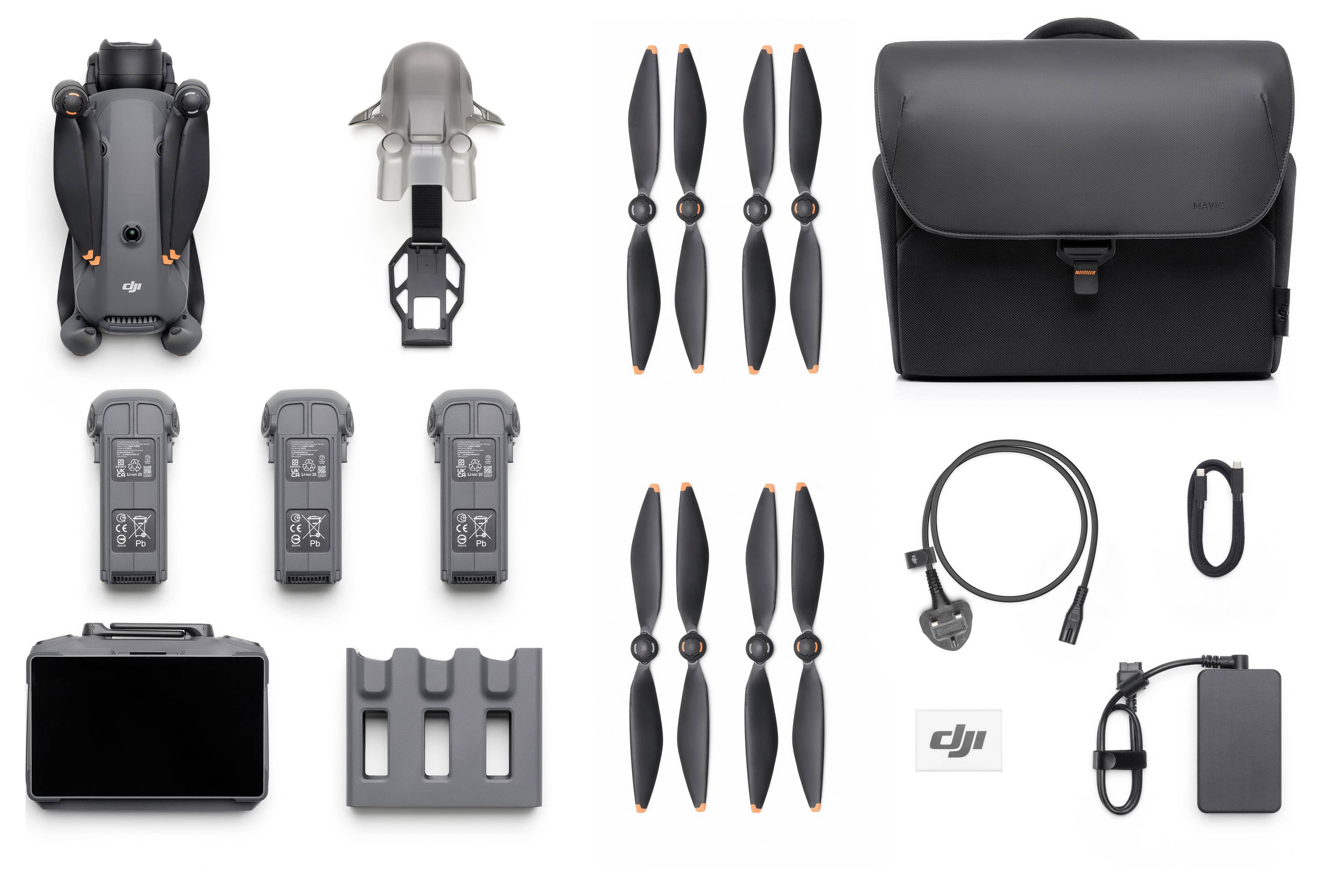 DJI Mavic 4 Pro 512GB Creator Combo Quadrocopter RtF Kameraflug, Profi Grau