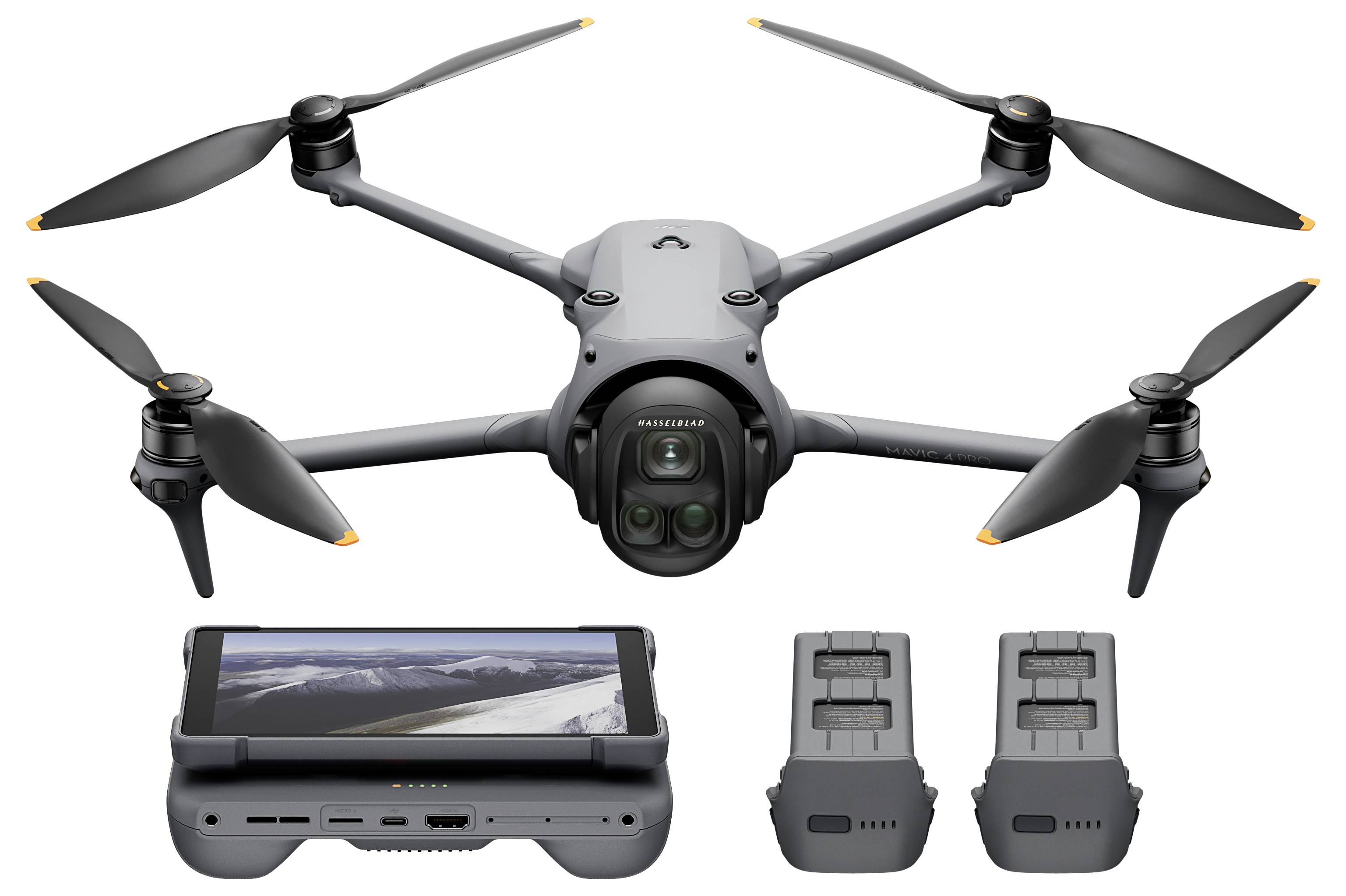 DJI Mavic 4 Pro 512GB Creator Combo Quadrocopter RtF Kameraflug, Profi Grau
