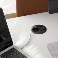 Bachmann 938.201 Tischsteckdose Schwarz Bachmann 938.201 Tischsteckdose Schwarz