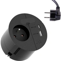 Bachmann 938.202 Tischsteckdose Schwarz Bachmann 938.202 Tischsteckdose Schwarz