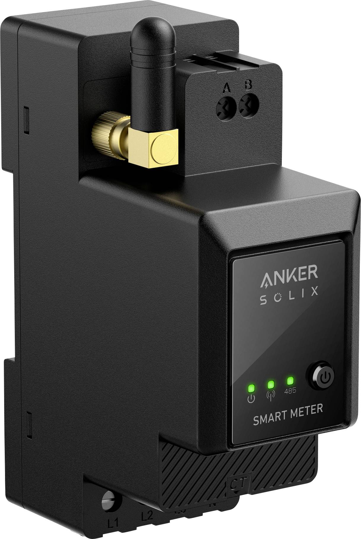 Anker SOLIX Smartmeter Energiekosten-Messgerät Bluetooth®-Schnittstelle