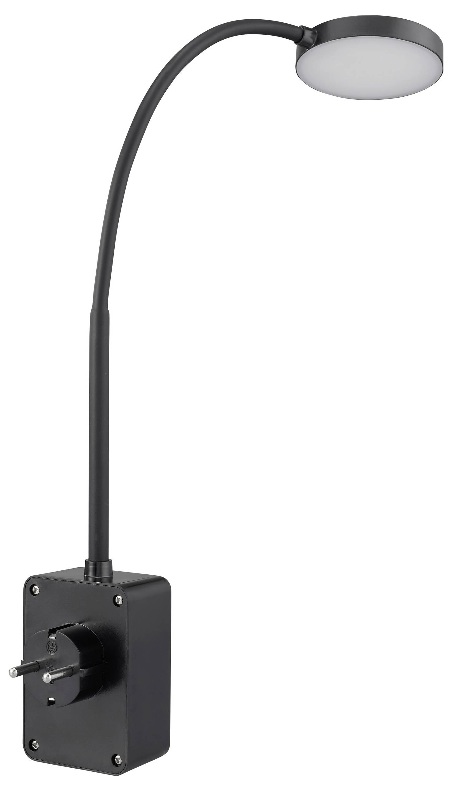 Sygonix SY-6906670 LED-Wandleuchte LED EEK: F (A - G) 4.5 W LED Schwarz
