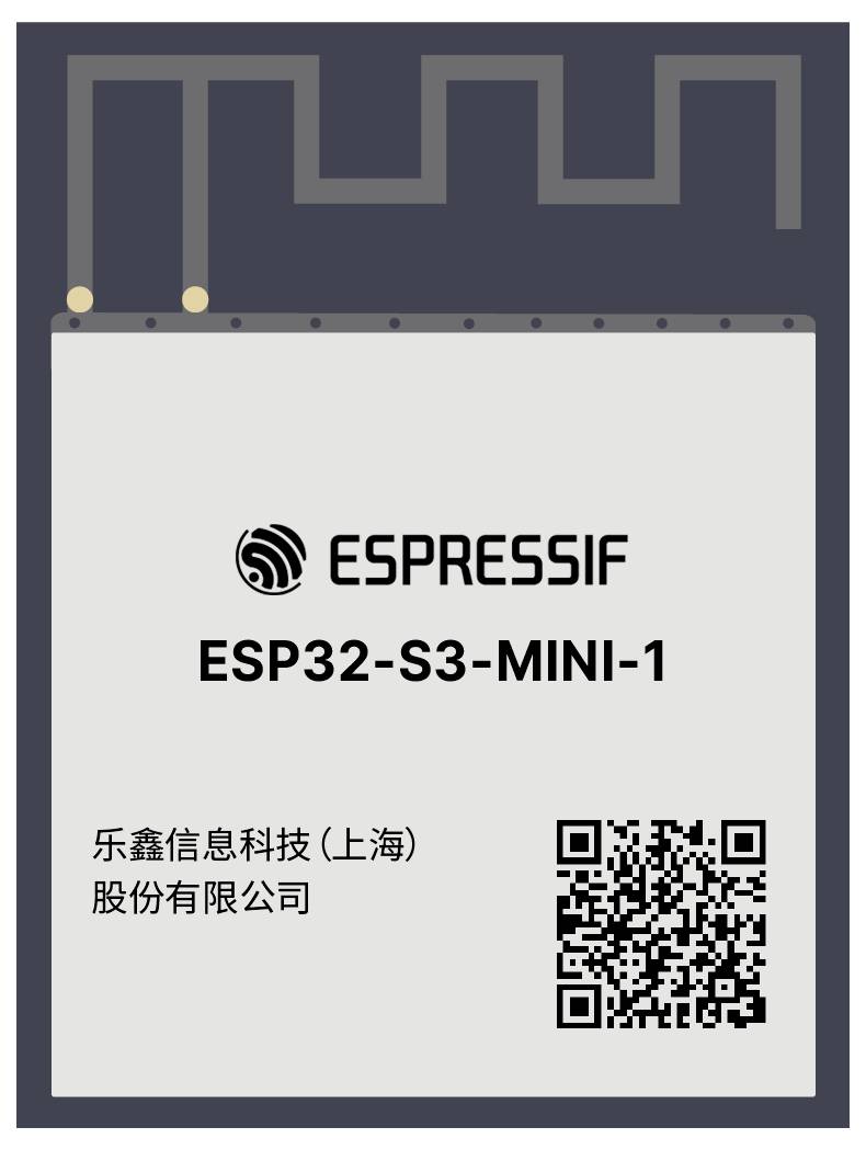 Espressif ESP32-S3-MINI-1-N8 WiFi-Modul
