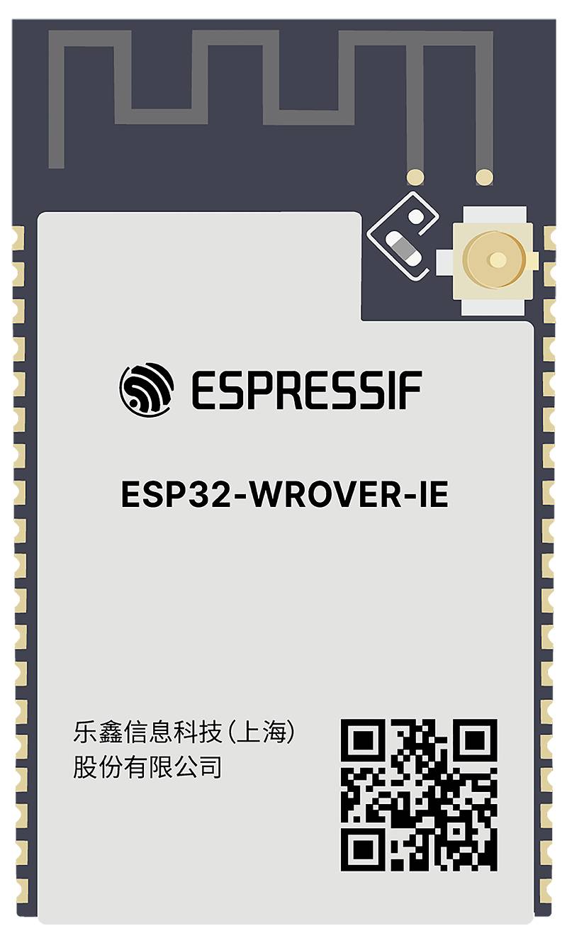 Espressif ESP32-WROVER-IE-N4R8 WiFi-Modul