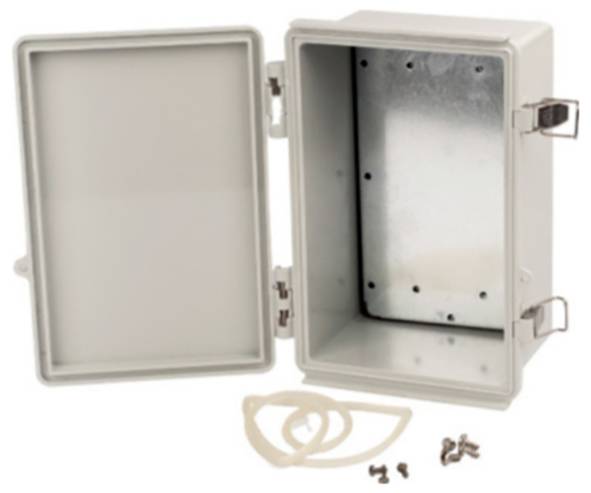 Supertronic PC162411G-S Wand-Gehäuse 240 x 160 x 112 1St.