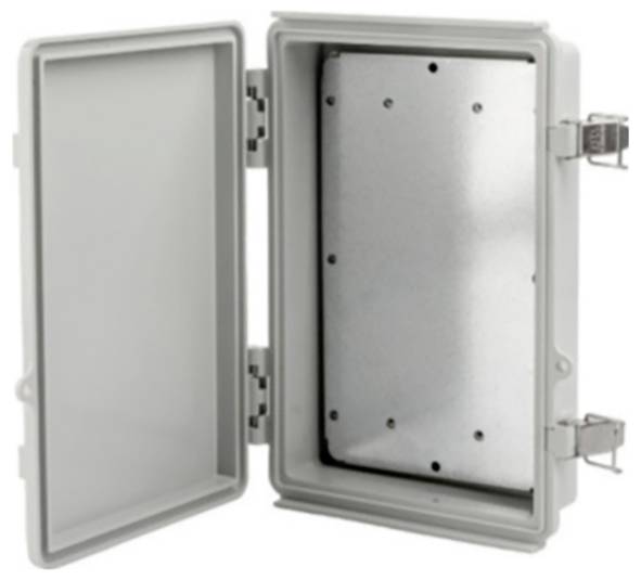 Supertronic PC16245G-S Wand-Gehäuse 240 x 160 x 53 1St.