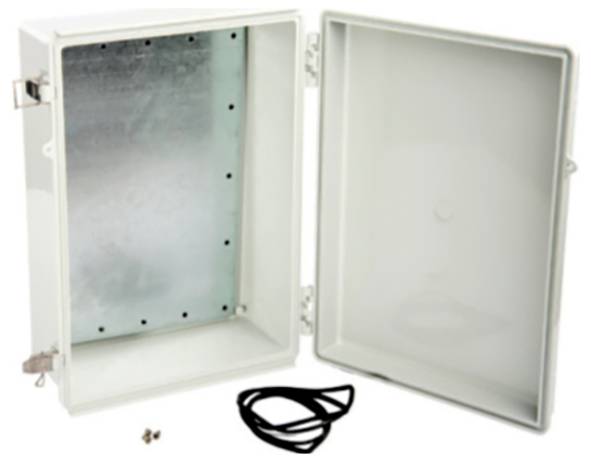 Supertronic PC253513G-S Wand-Gehäuse 350 x 250 x 127 1St.