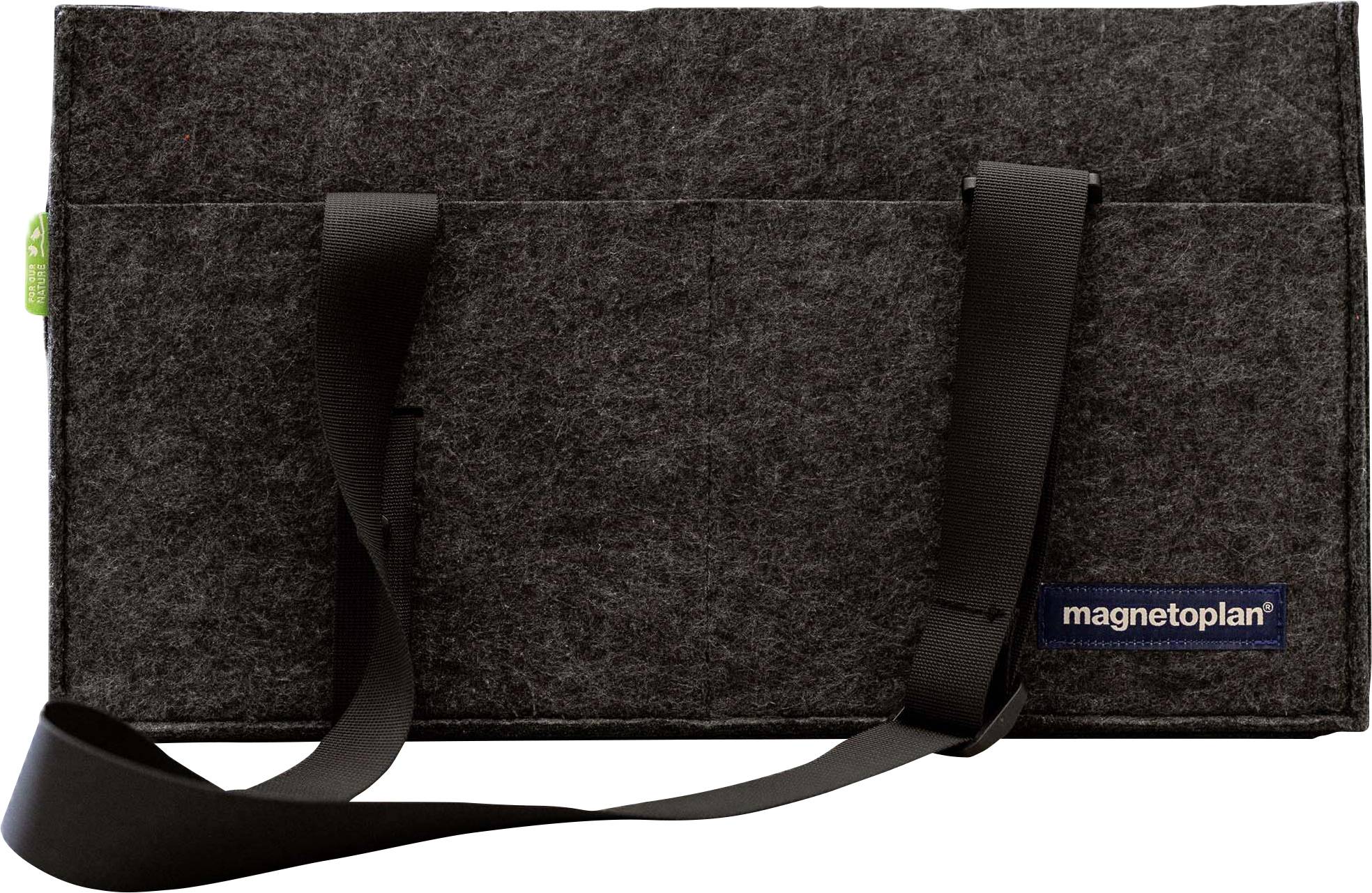 Magnetoplan Desk Sharing & Hot Desking Bag ecoAware Tragetasche 11126 45 cm x 25 cm x 15 cm Grau