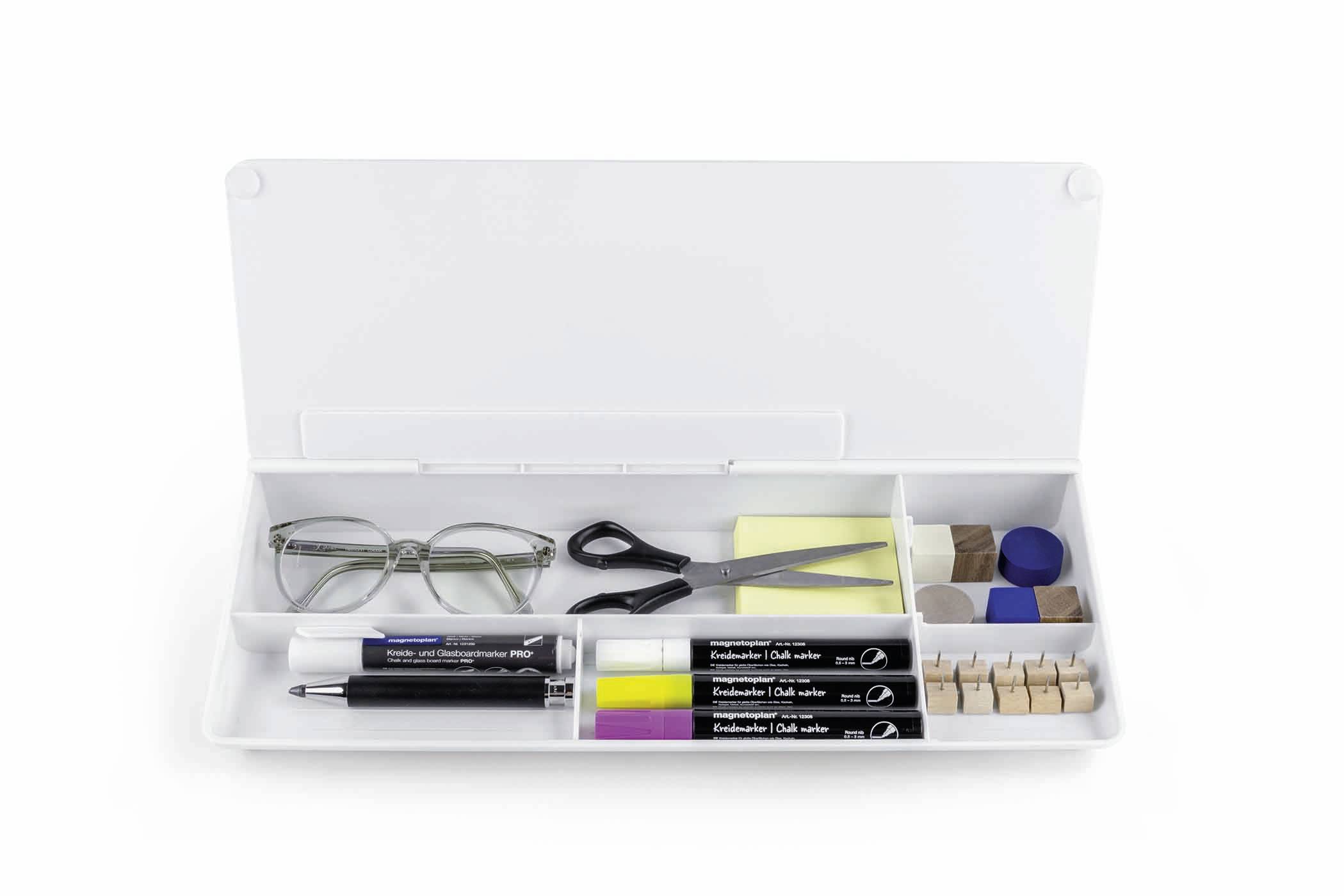 Magnetoplan 12315 Tischorganizer Weiß Anzahl der Schubfächer: 5