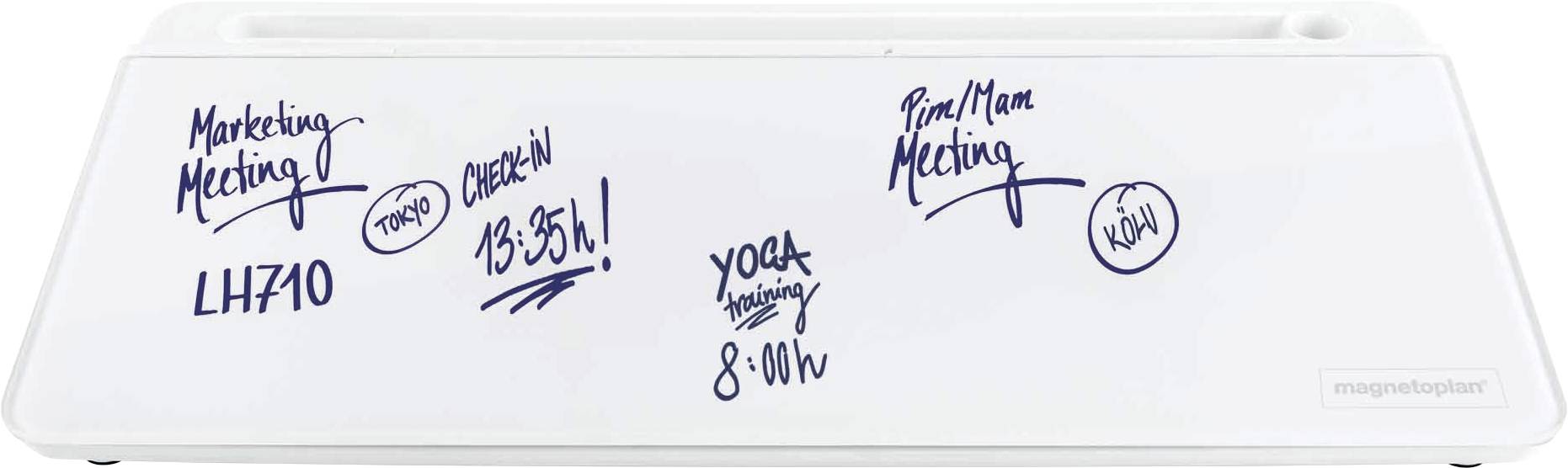 Magnetoplan 12315 Tischorganizer Weiß Anzahl der Schubfächer: 5