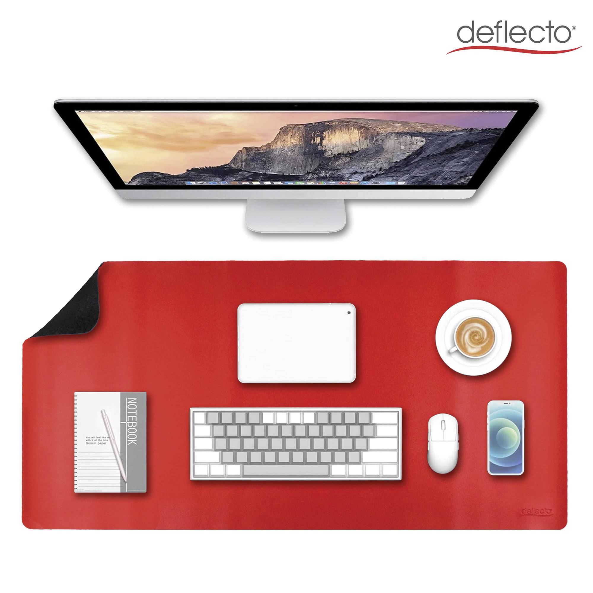 Deflecto DM12060BR Schreibunterlage Schwarz, Rot (B x H) 1200mm x 600mm