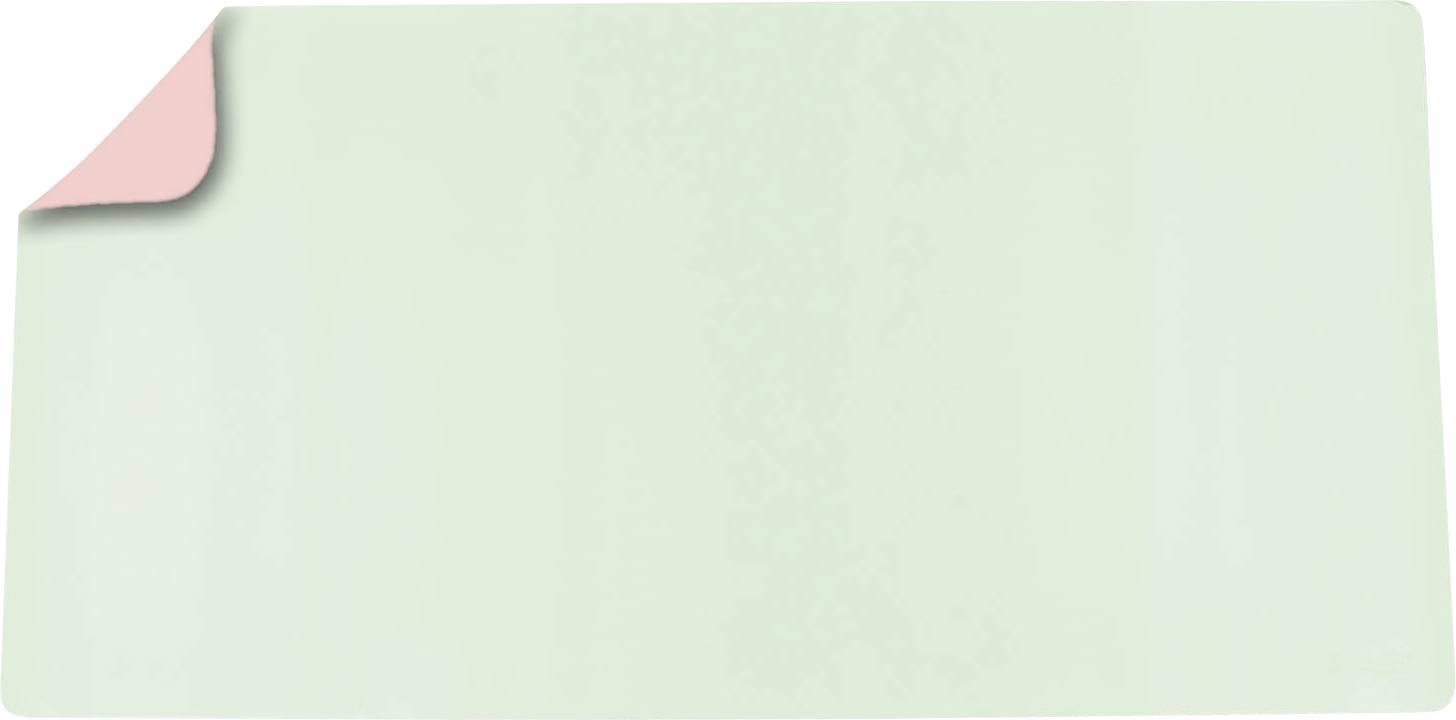 Deflecto DM12060PG Schreibunterlage Grün, Pink (B x H) 1200 mm x 600 mm