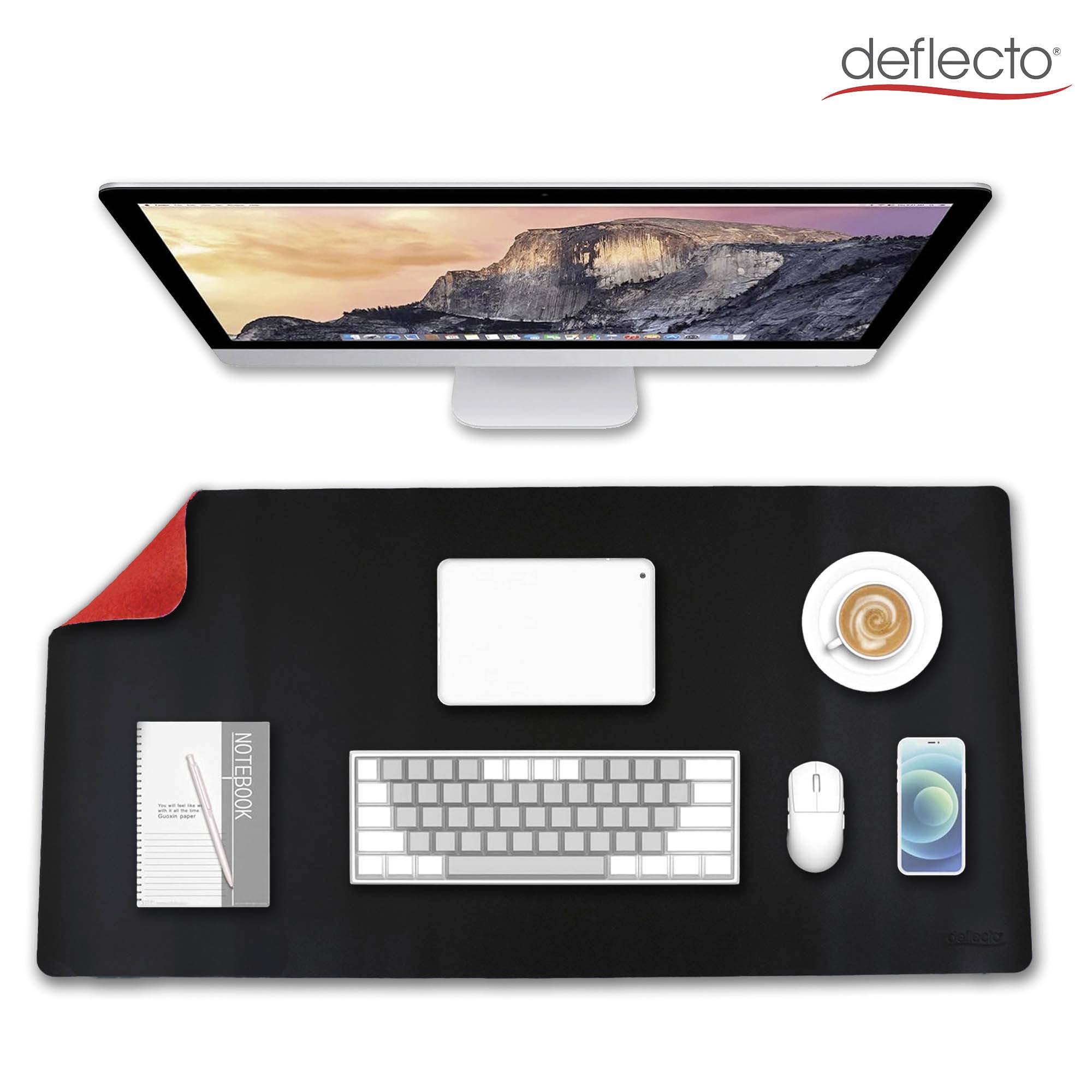 Deflecto DM8040BR Schreibunterlage Schwarz, Rot (B x H) 800mm x 400mm