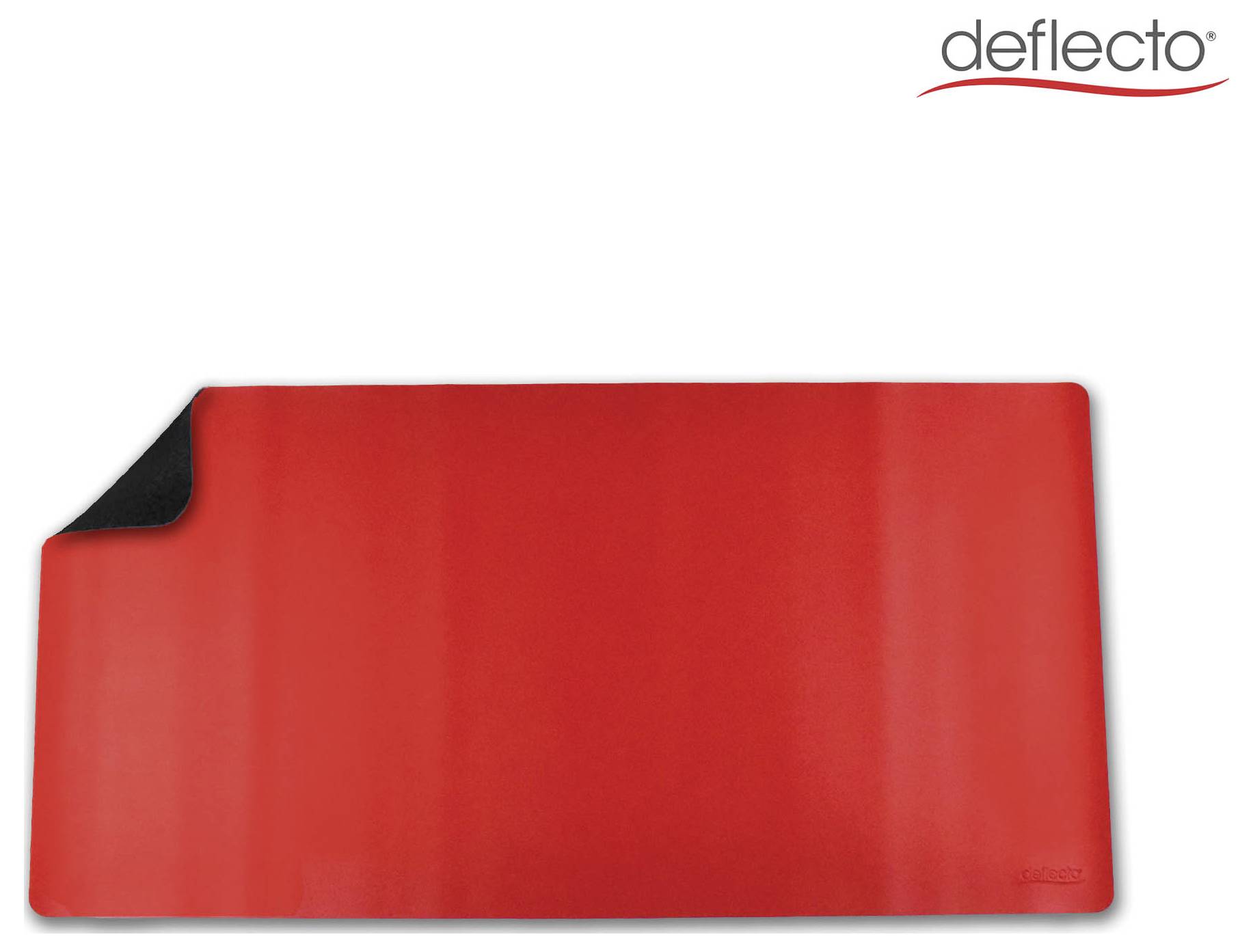 Deflecto DM8040BR Schreibunterlage Schwarz, Rot (B x H) 800mm x 400mm