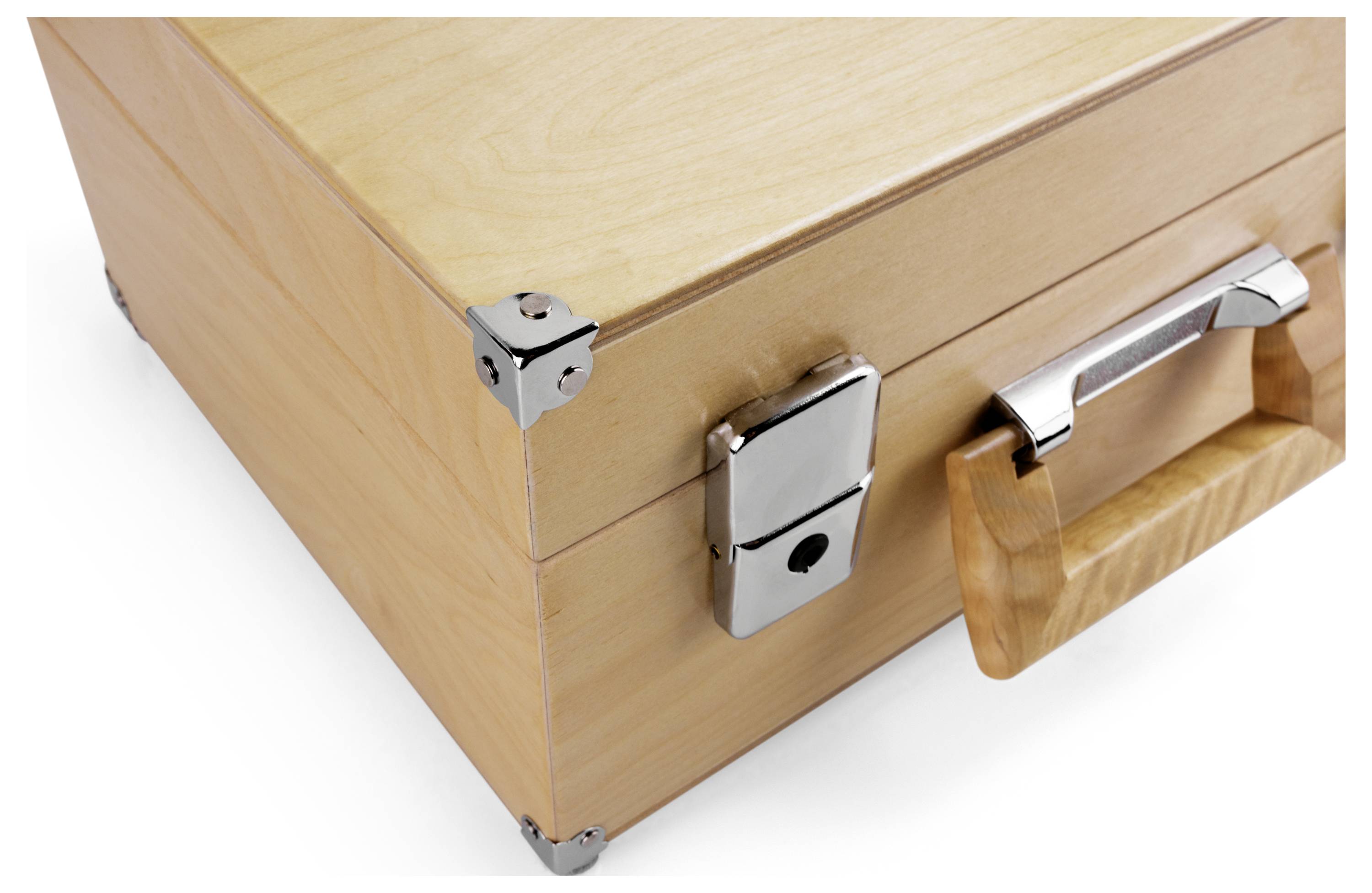 Magnetoplan Wood Series Moderationskoffer Birke, Metall Anzahl Teile: 2400 360mm x 270mm x 183mm Birke