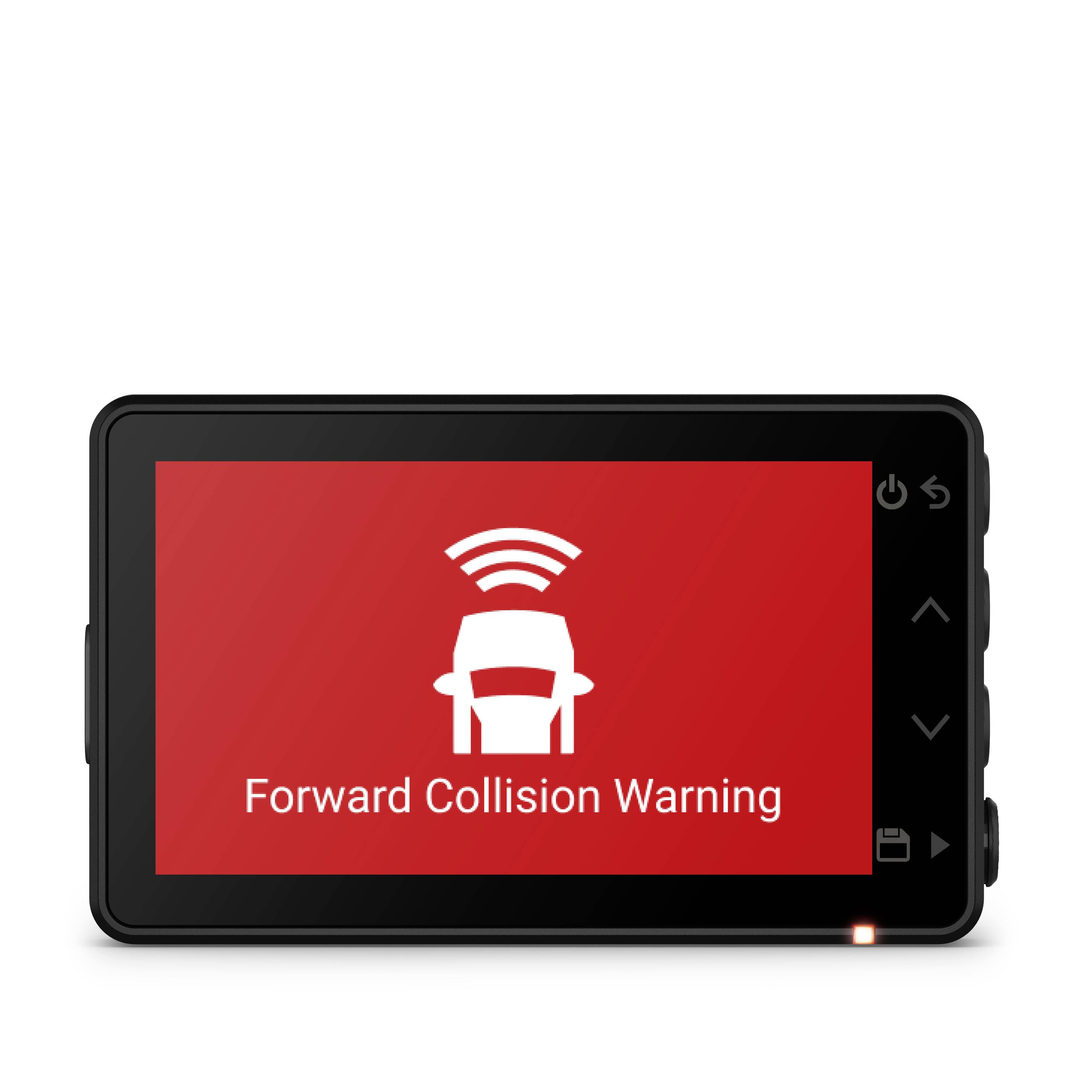 Garmin X110 Dashcam mit GPS Akku, Auffahrwarner, Display, Fahrspurassistent, GPS mit Radarerkennung, G-Sensor, Mikrofon, WLAN