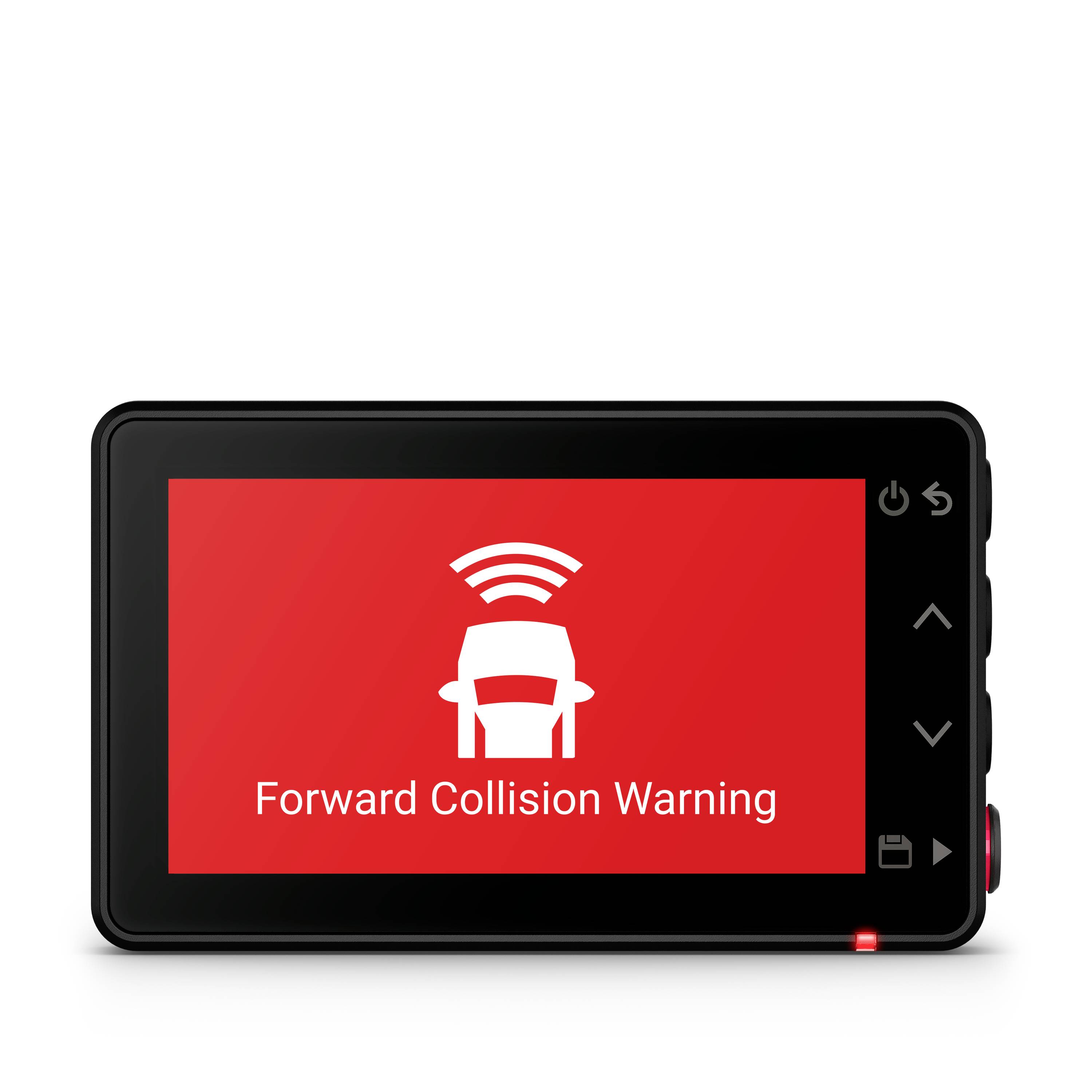 Garmin X210 Dashcam mit GPS Akku, Auffahrwarner, Display, Fahrspurassistent, G-Sensor, GPS mit Radarerkennung, Mikrofon, WLAN