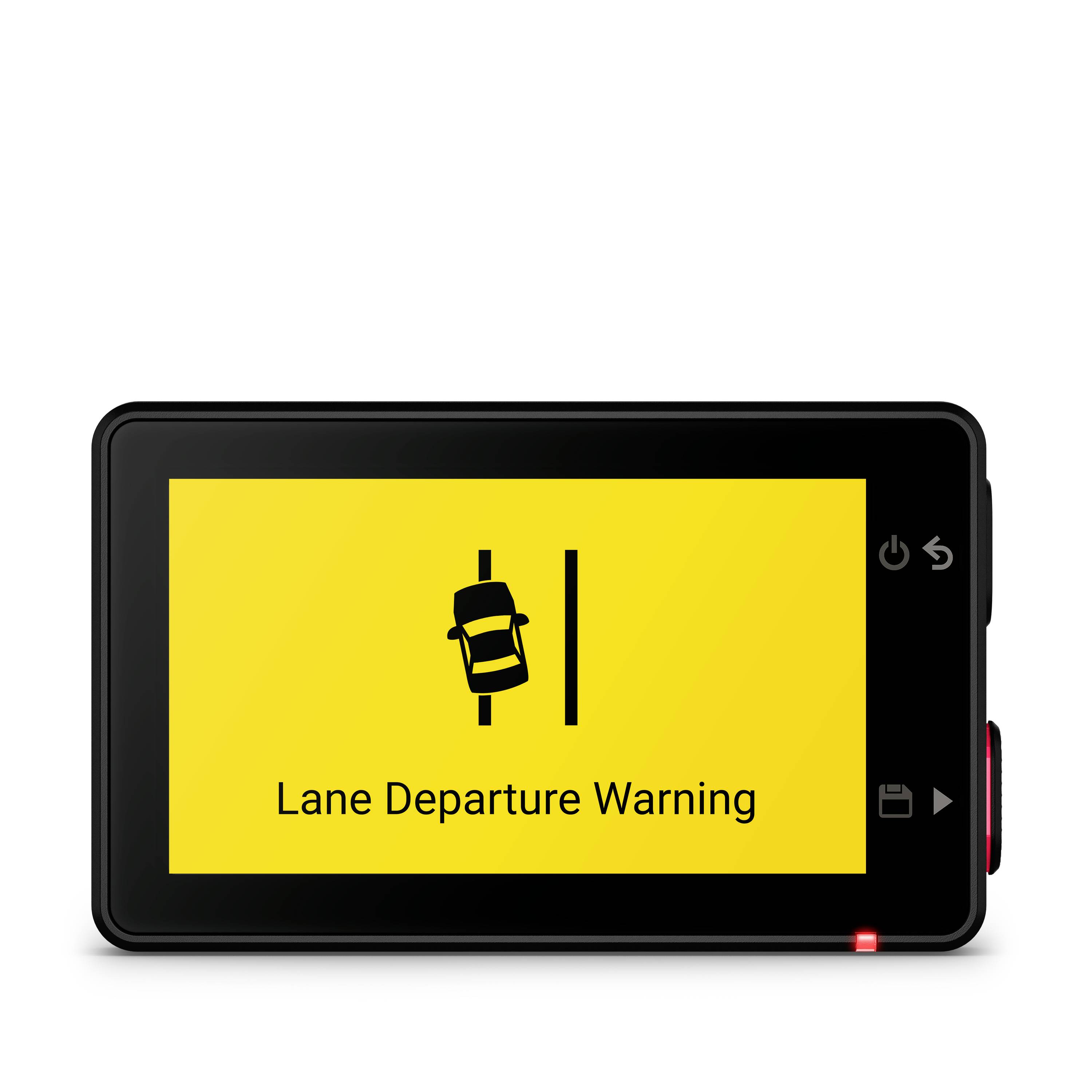 Garmin X310 Dashcam mit GPS Akku, Auffahrwarner, Display, Fahrspurassistent, G-Sensor, GPS mit Radarerkennung, Mikrofon, WLAN