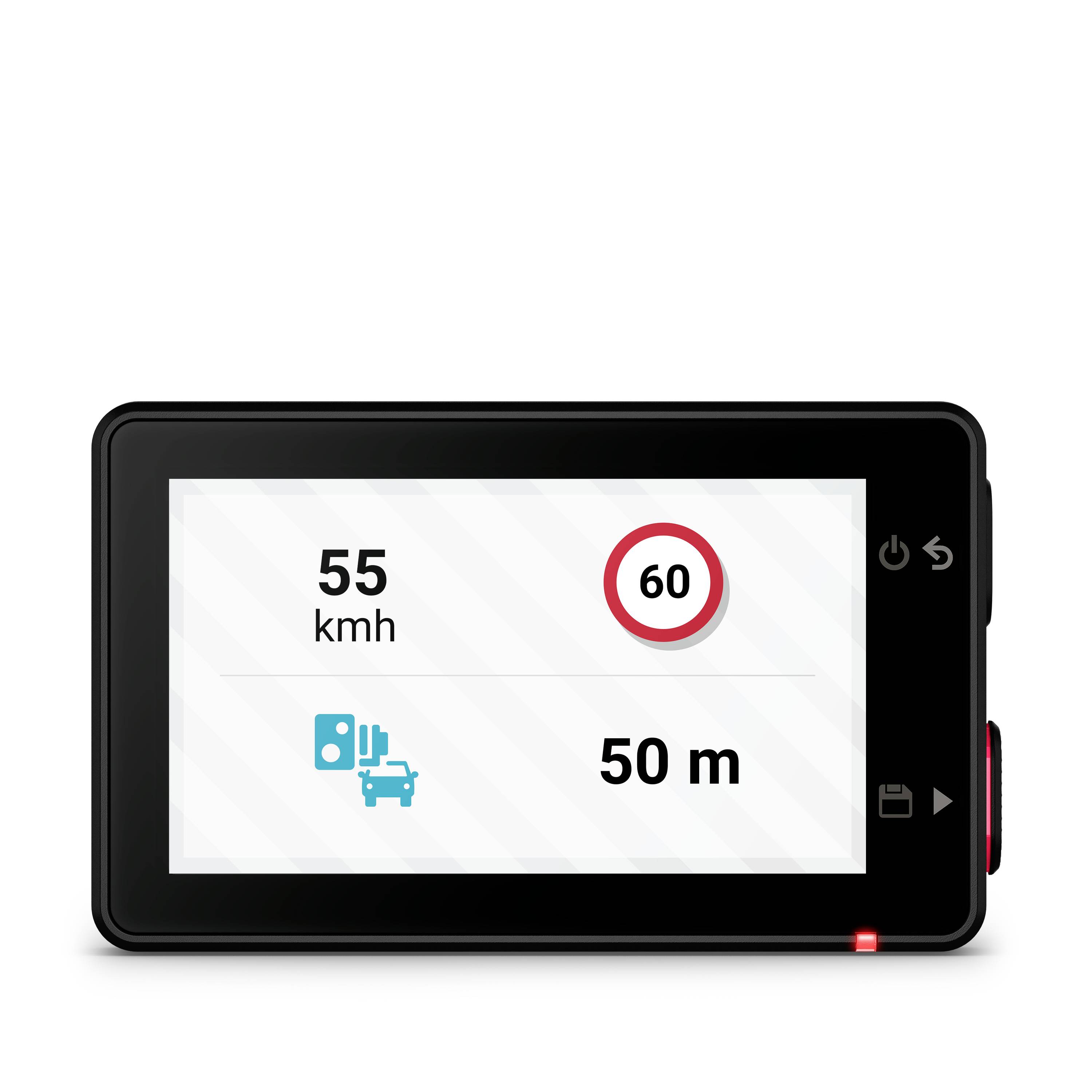 Garmin X310 Dashcam mit GPS Akku, Auffahrwarner, Display, Fahrspurassistent, G-Sensor, GPS mit Radarerkennung, Mikrofon, WLAN