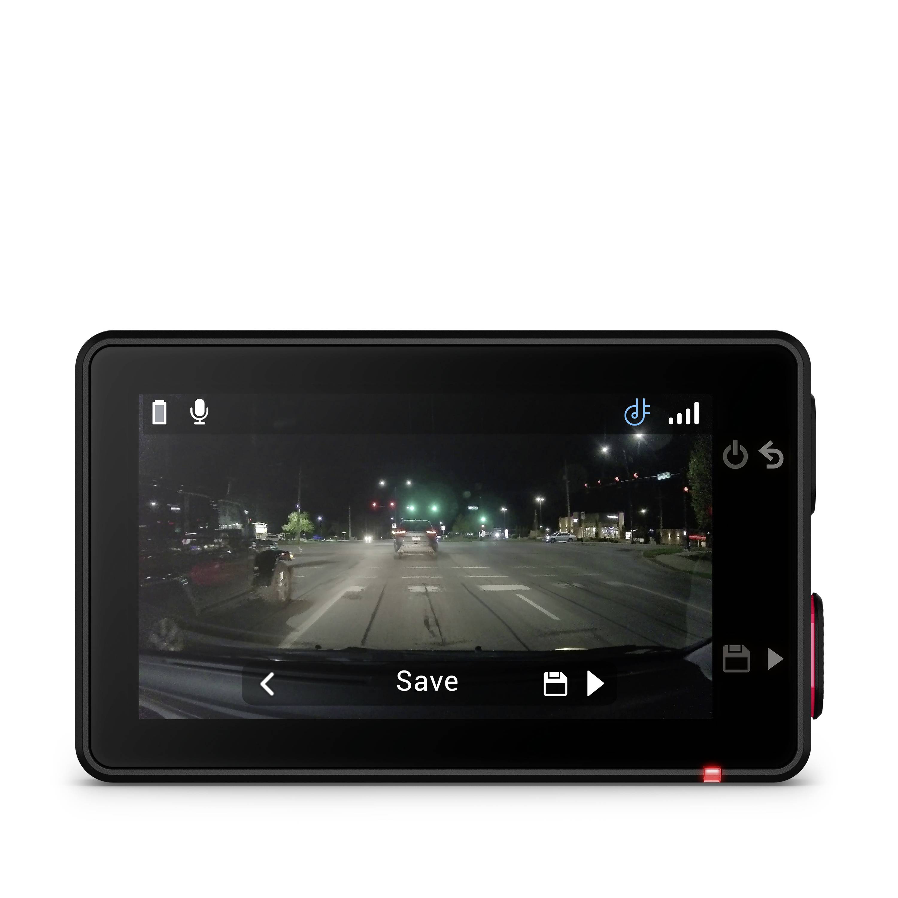 Garmin X310 Dashcam mit GPS Akku, Auffahrwarner, Display, Fahrspurassistent, G-Sensor, GPS mit Radarerkennung, Mikrofon, WLAN