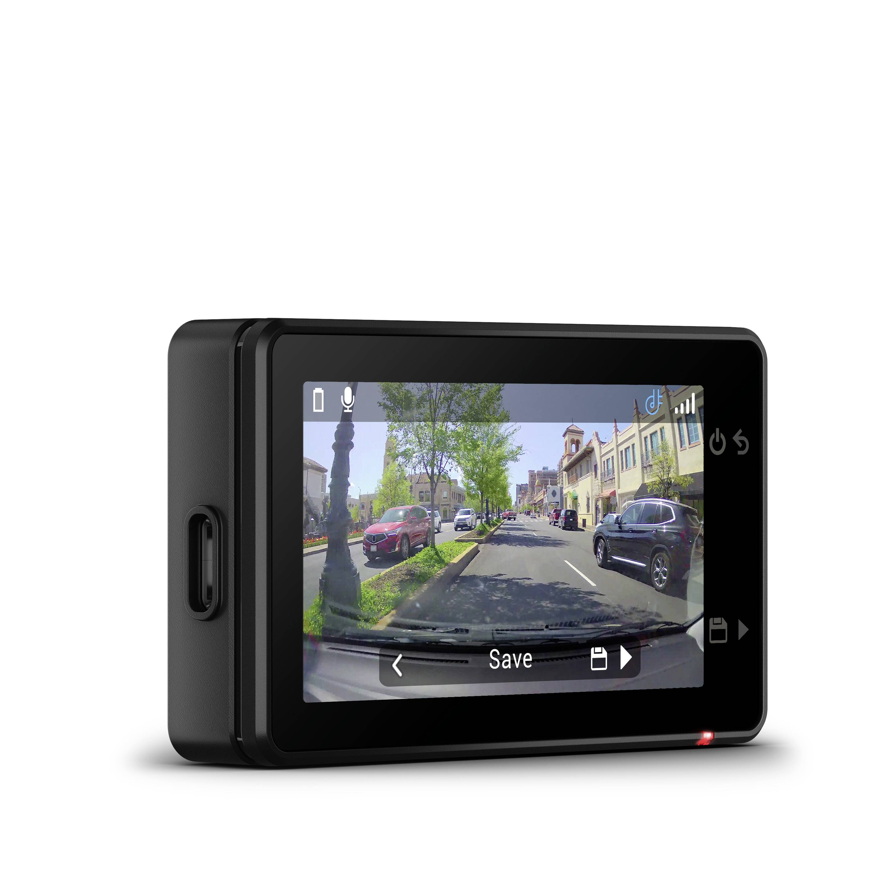 Garmin X310 Dashcam mit GPS Akku, Auffahrwarner, Display, Fahrspurassistent, G-Sensor, GPS mit Radarerkennung, Mikrofon, WLAN