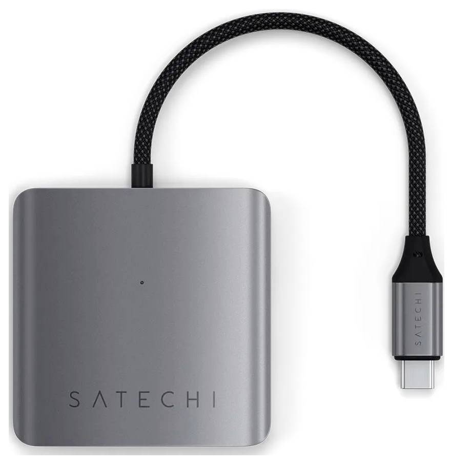 Satechi USB-C® Dockingstation ST-H4CPDM Passend für Marke Dockingstations: Apple MacBook
