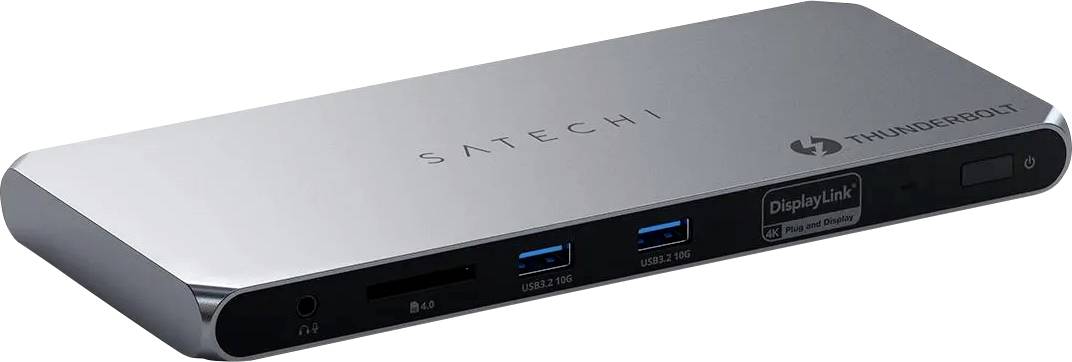 Satechi Thunderbolt™ 4 Dockingstation ST-DT4MDM-EU USB-C® Power Delivery