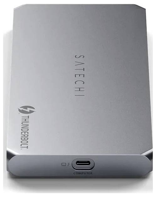 Satechi Thunderbolt™ 4 Dockingstation ST-DT4MDM-EU USB-C® Power Delivery