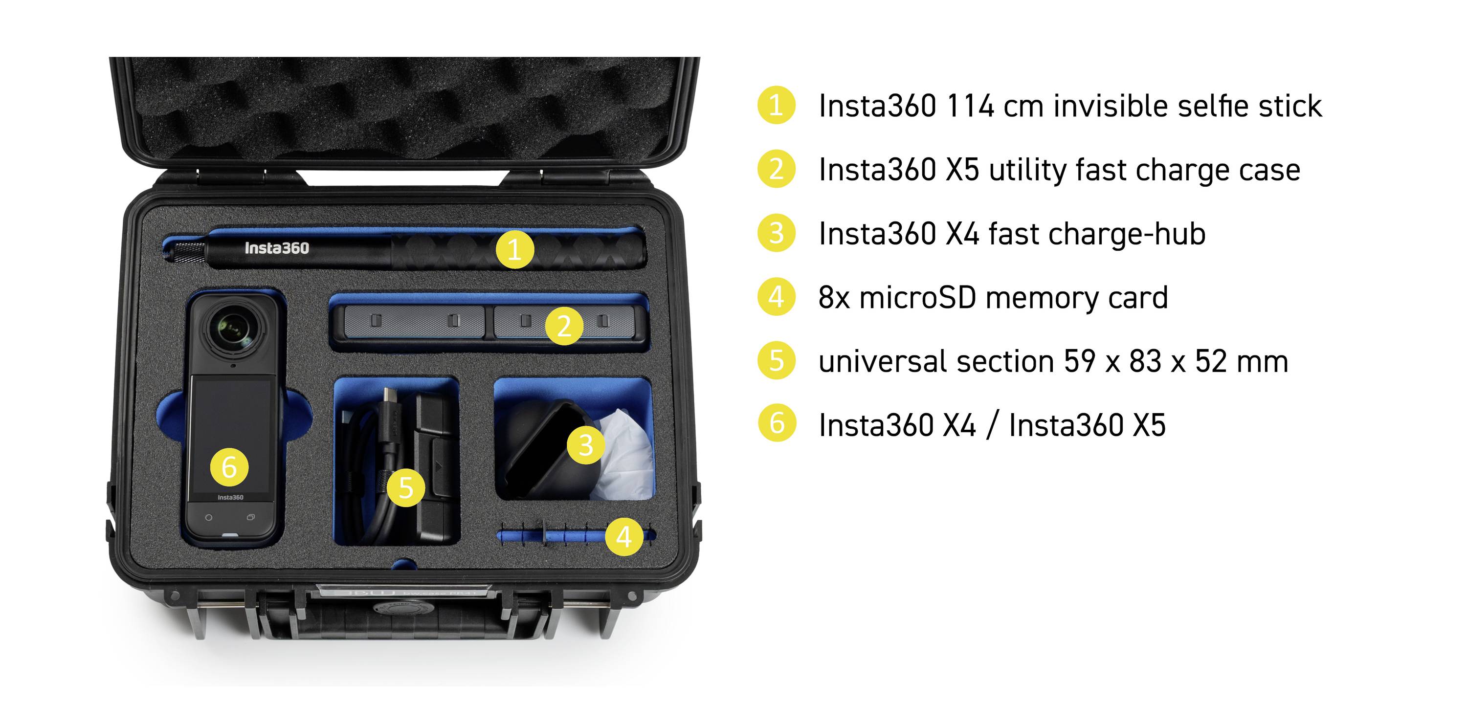 B & W International Kamerakoffer Innenmaß (B x H x T)=250 x 175 x 95 mm Wasserdicht