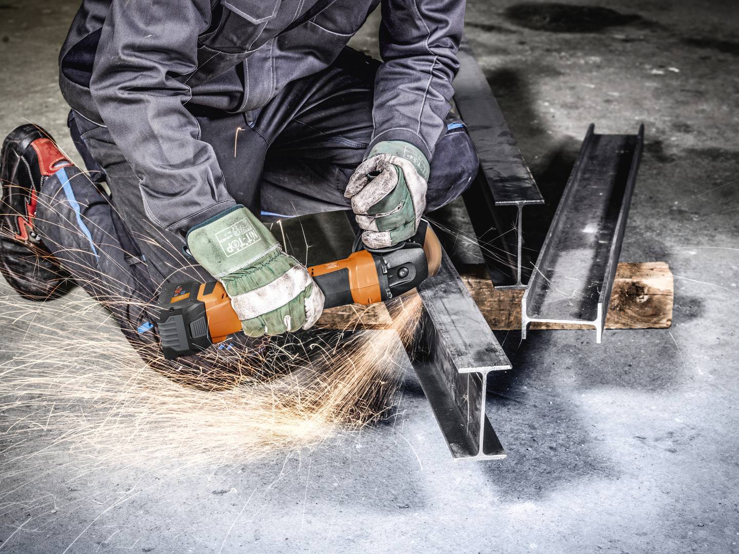 Fein Combo ASCM-QM+CCG18-125+LBoxx 99100000837 Akku-Bohrschrauber, Akku-Winkelschleifer