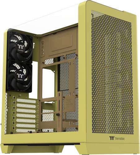 Thermaltake View 390 Air Butter Caramel Midi-Tower PC-Gehäuse Caramel Staubfilter, Integrierte Bele