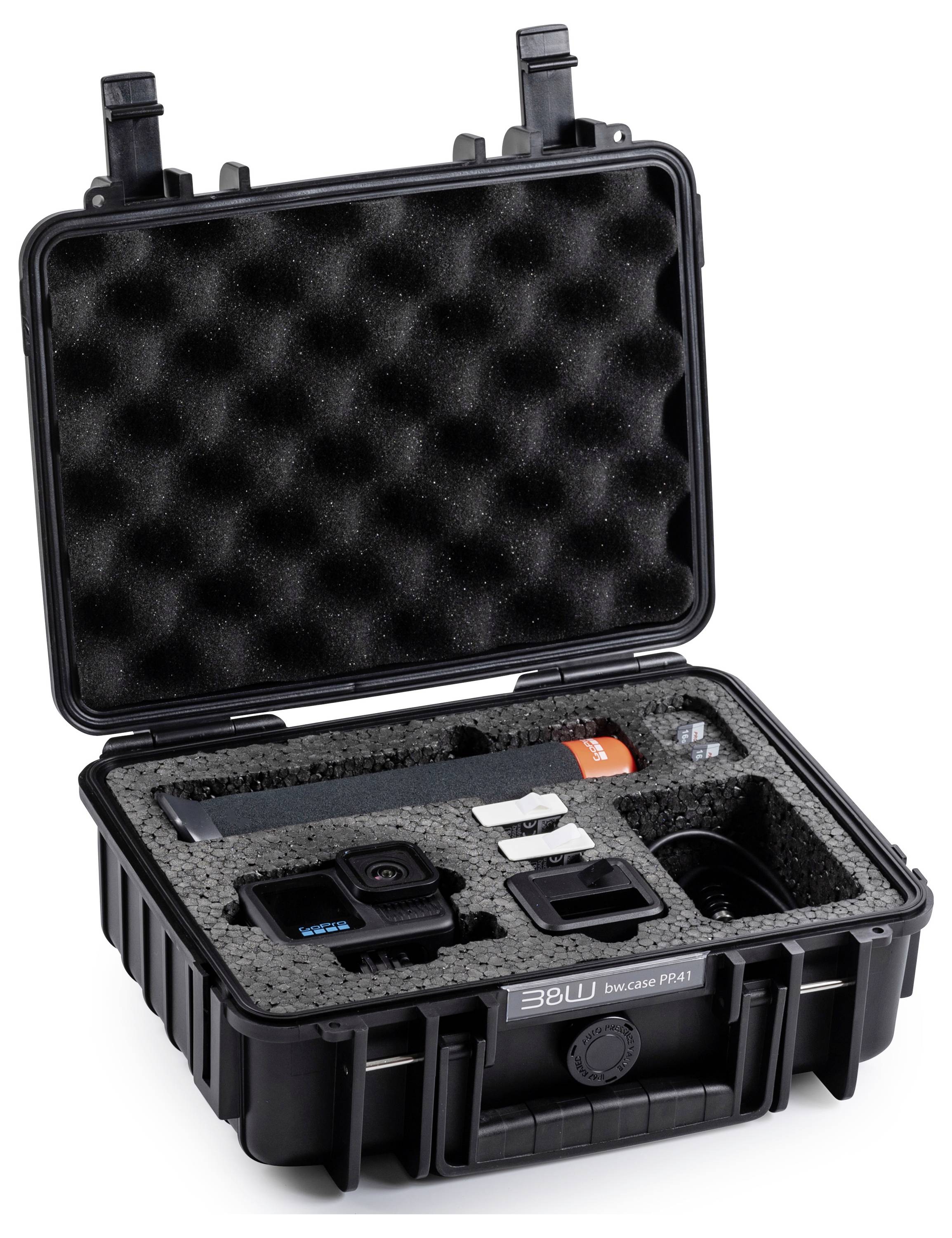 B & W International 4.1l Schwarz PP.41.B.GoPro13AP