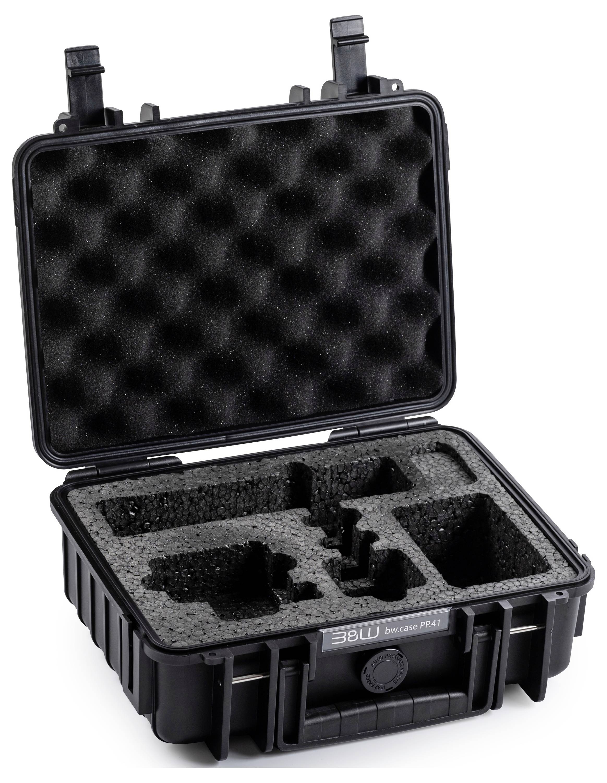 B & W International 4.1l Schwarz PP.41.B.GoPro13AP