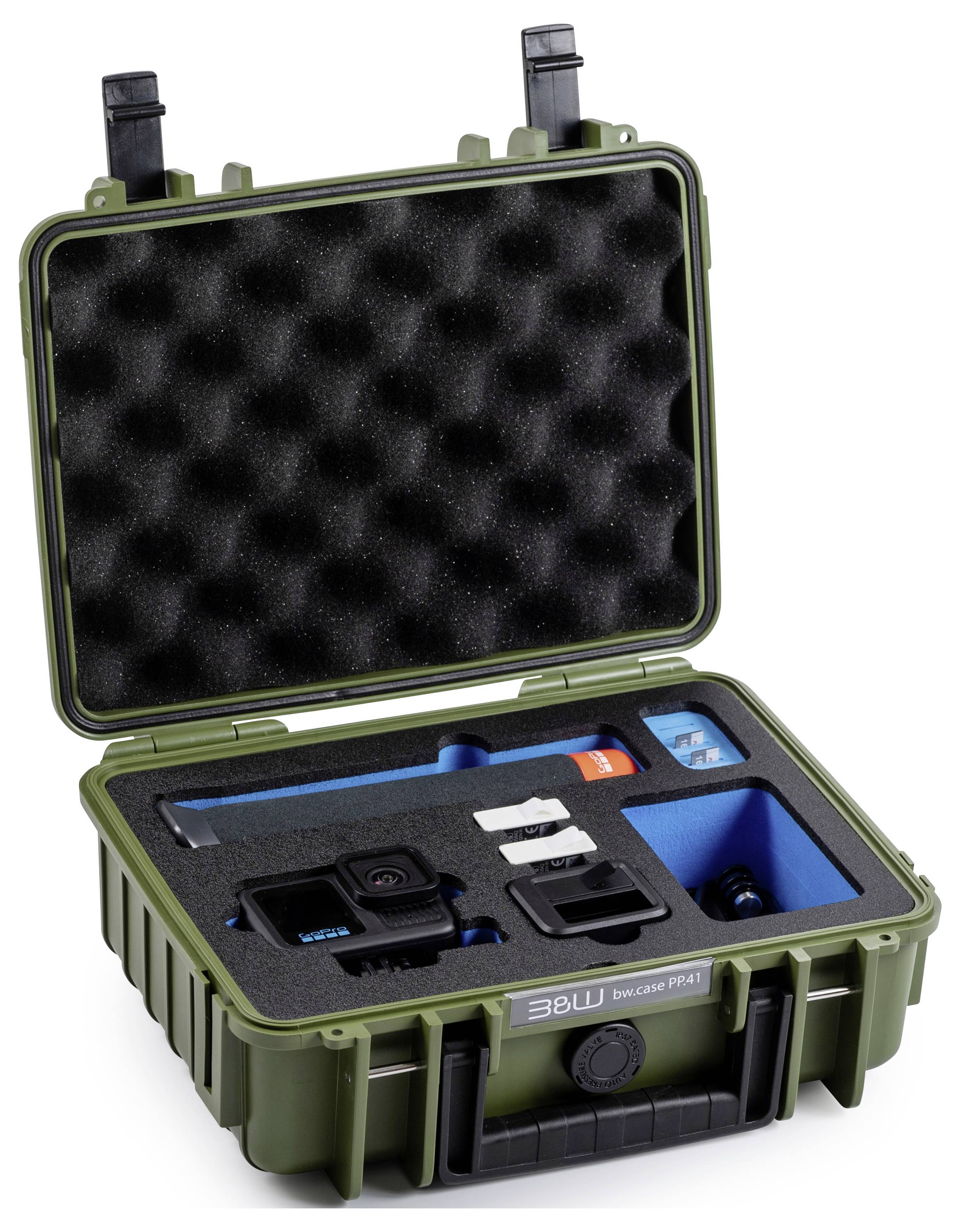 B & W International (L x B x H) 11 x 27 x 21.5cm Bronze-Grün PP.41.BG.GoPro13