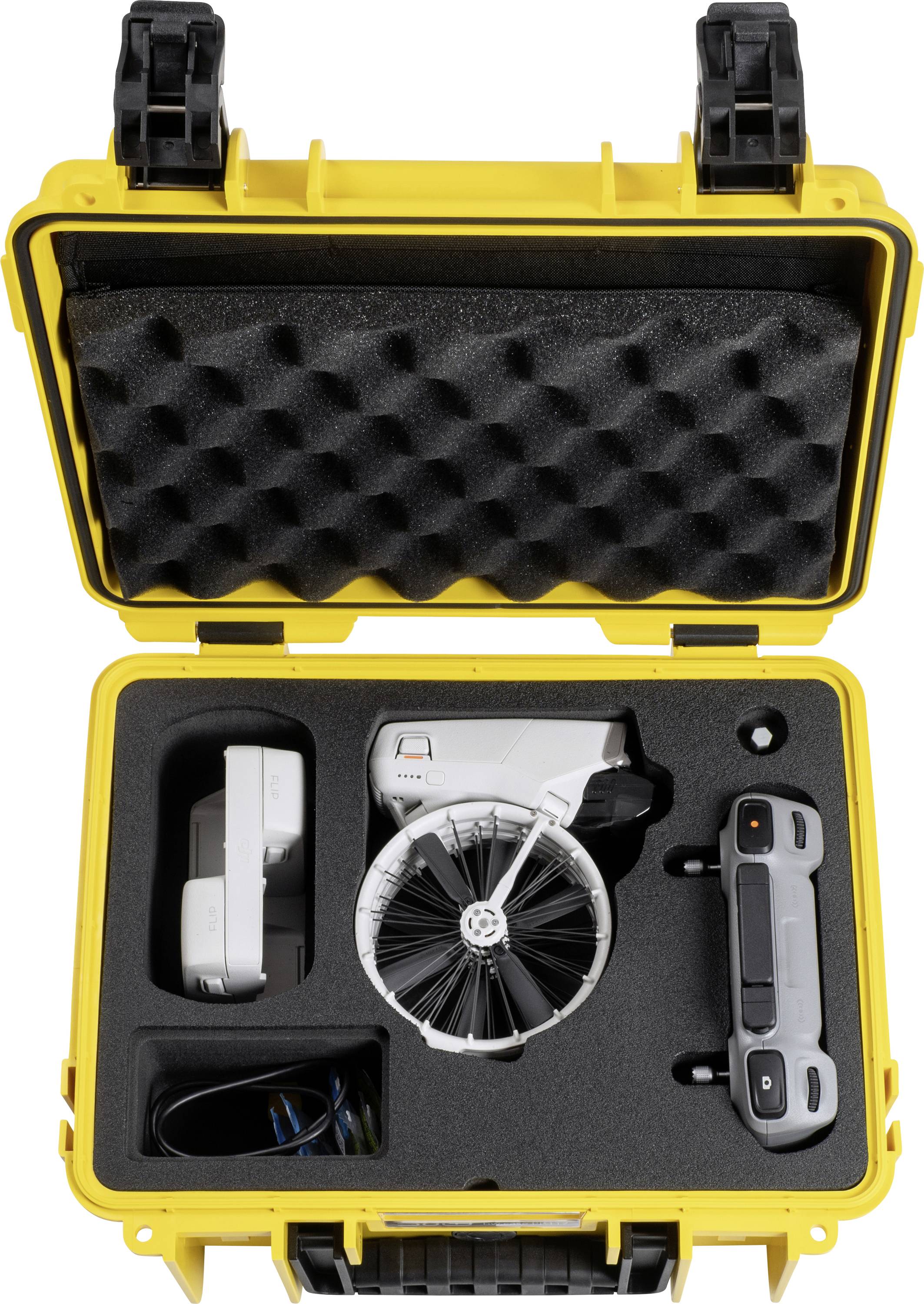 B & W International 11.7l (B x H x T) 36.5 x 29.5 x 17cm Gelb PP.117.Y.Flip