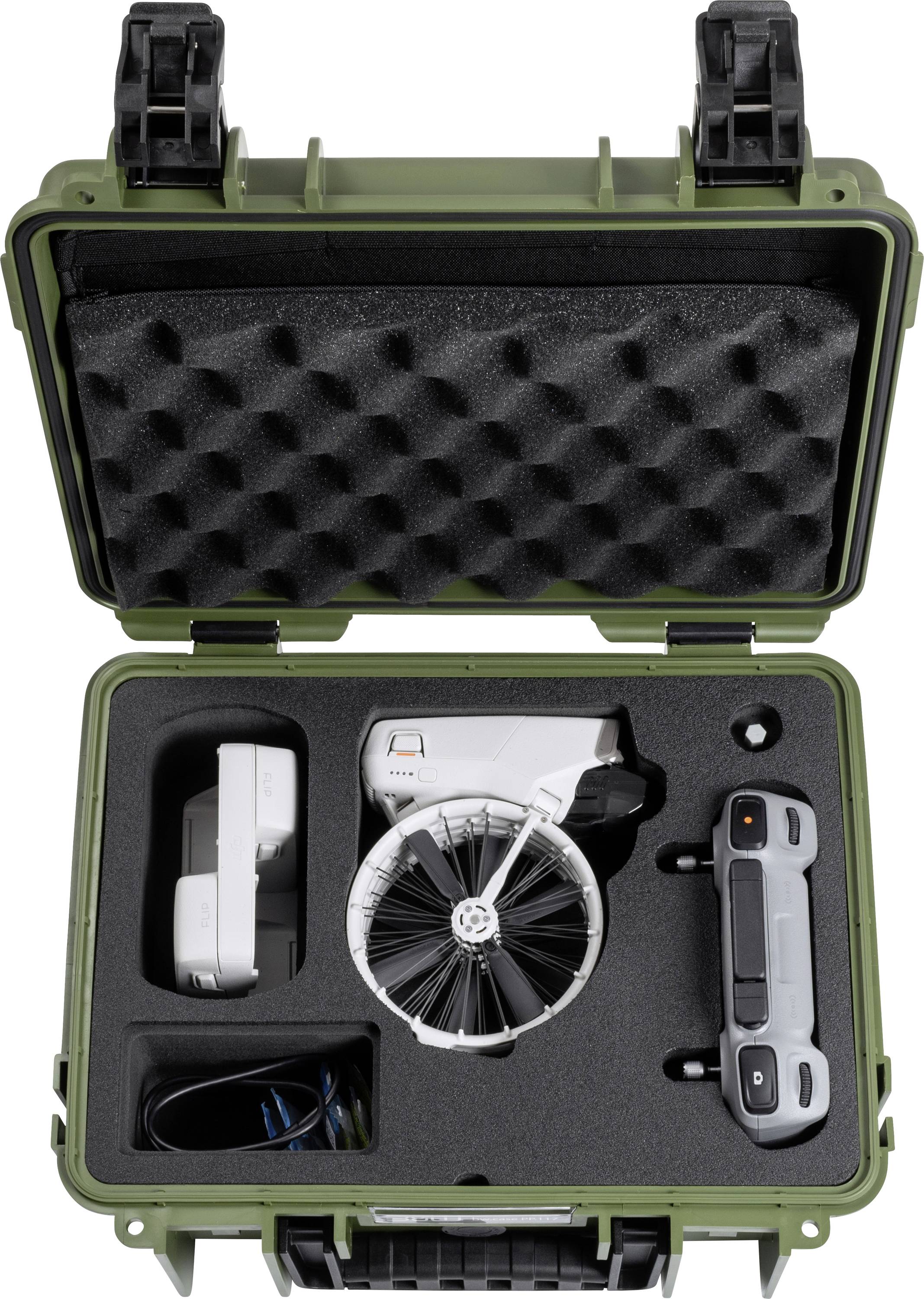 B & W International 11.7l (B x H x T) 36.5 x 29.5 x 17cm Bronze-Grün PP.117.BG.Flip