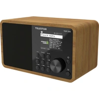 Telestar TOP 200 Holz Internet Kofferradio Internet, DAB+, UKW Bluetooth®, USB, WLAN, AUX Holz Telestar TOP 200 Holz Internet Kofferradio Internet, DAB+, UKW Bluetooth®, USB, WLAN, AUX Holz