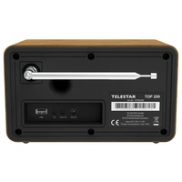 Telestar TOP 200 Holz Internet Kofferradio Internet, DAB+, UKW Bluetooth®, USB, WLAN, AUX Holz Telestar TOP 200 Holz Internet Kofferradio Internet, DAB+, UKW Bluetooth®, USB, WLAN, AUX Holz